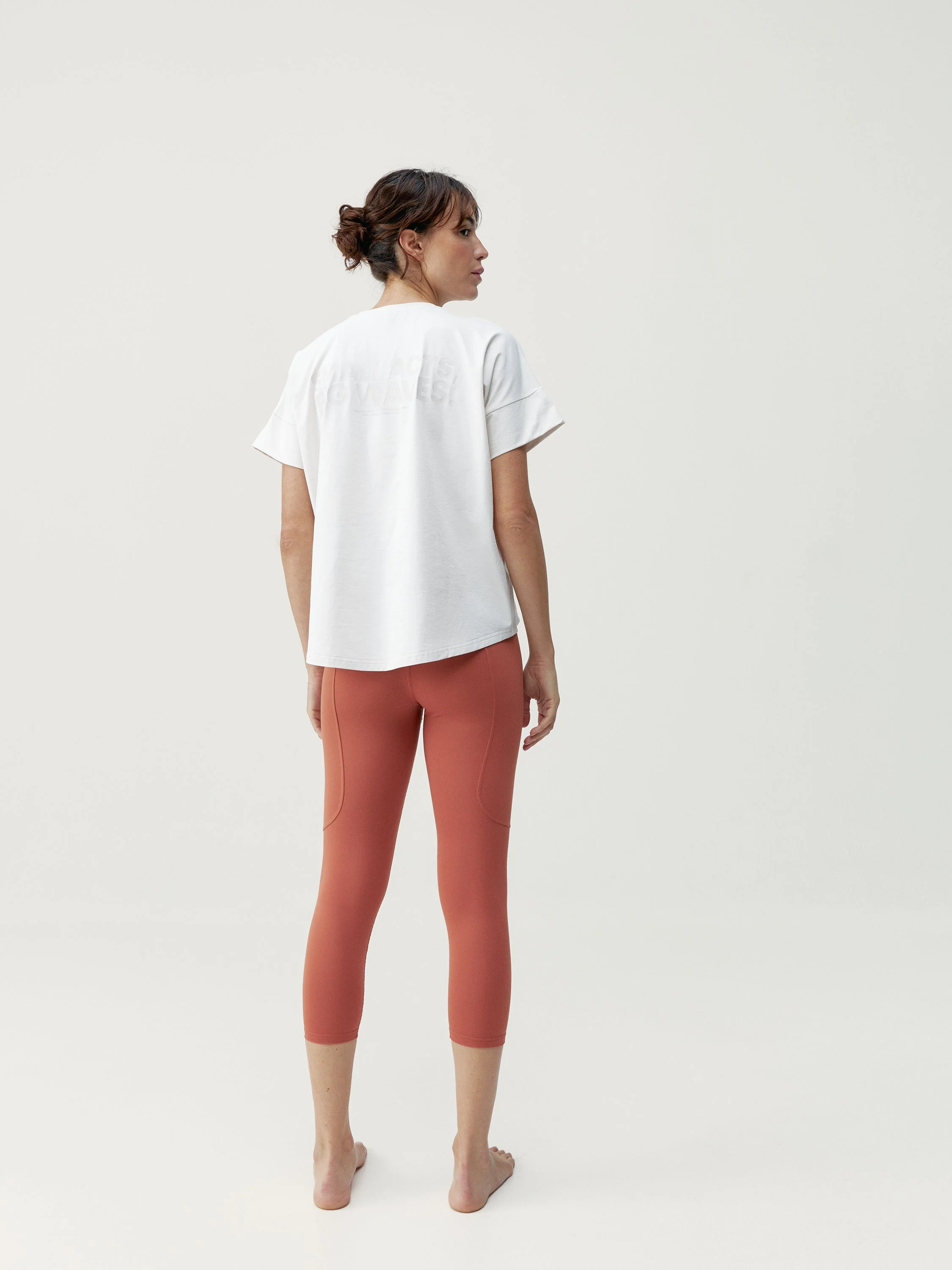 T-Shirt Mayumi - Craie Blanche - Femme - Image 6