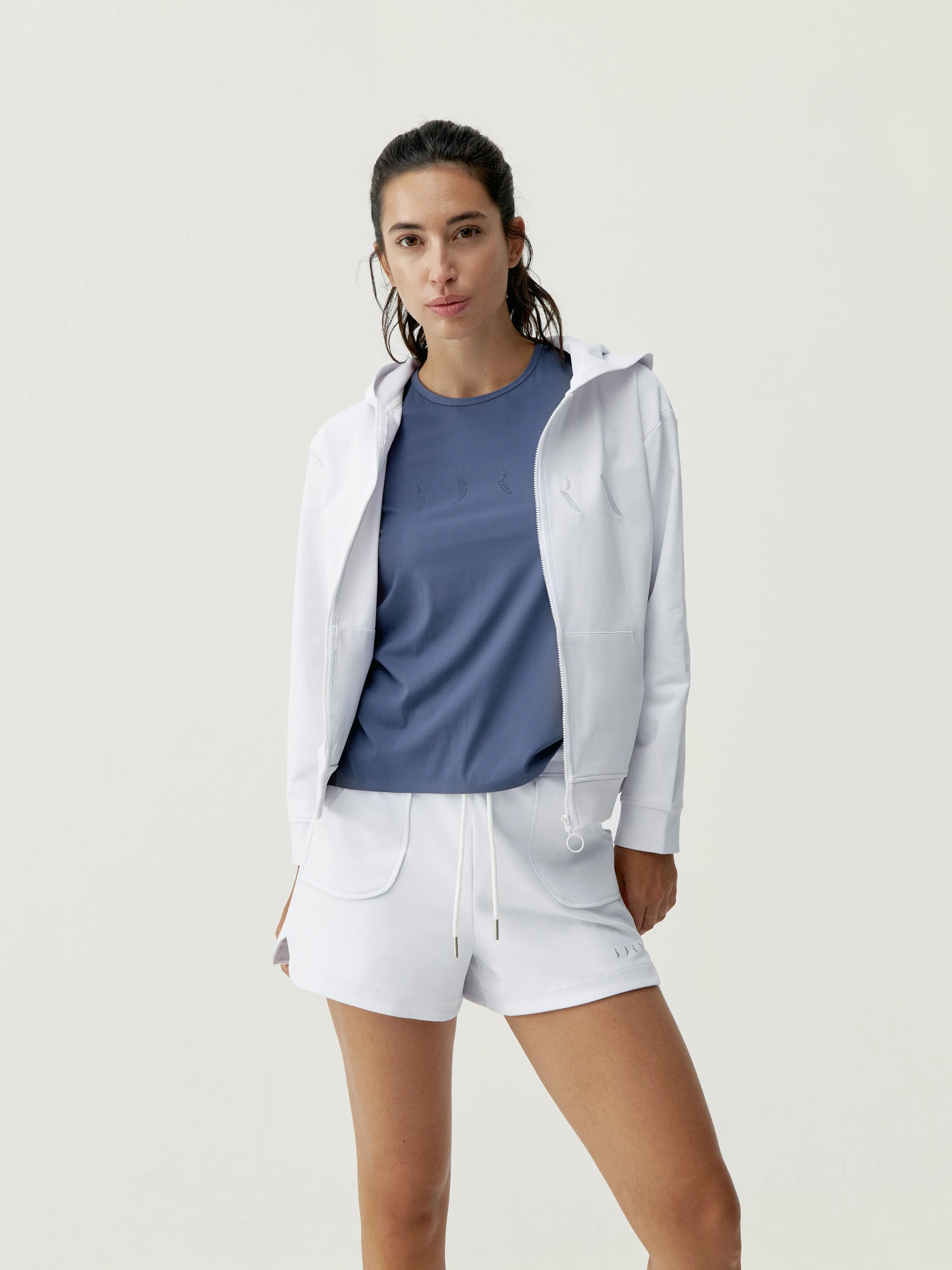 Short Abbie - Blanc - Femme - Image 2