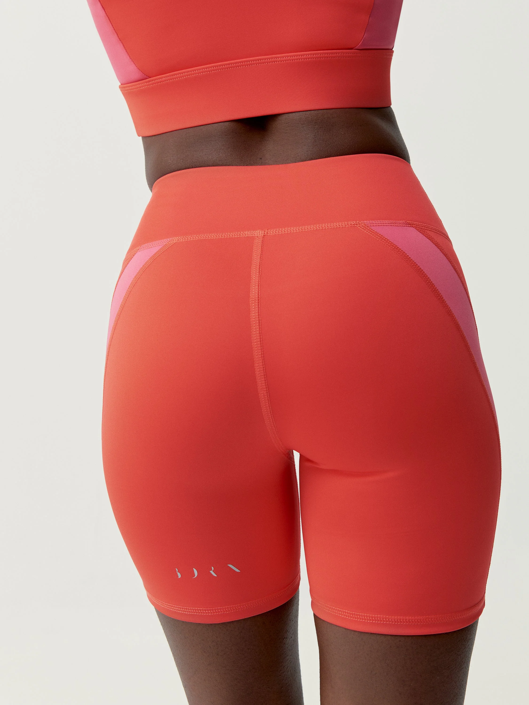 Short Latika - Corail Brillant/Fuxia Brillant - Femme - Image 3