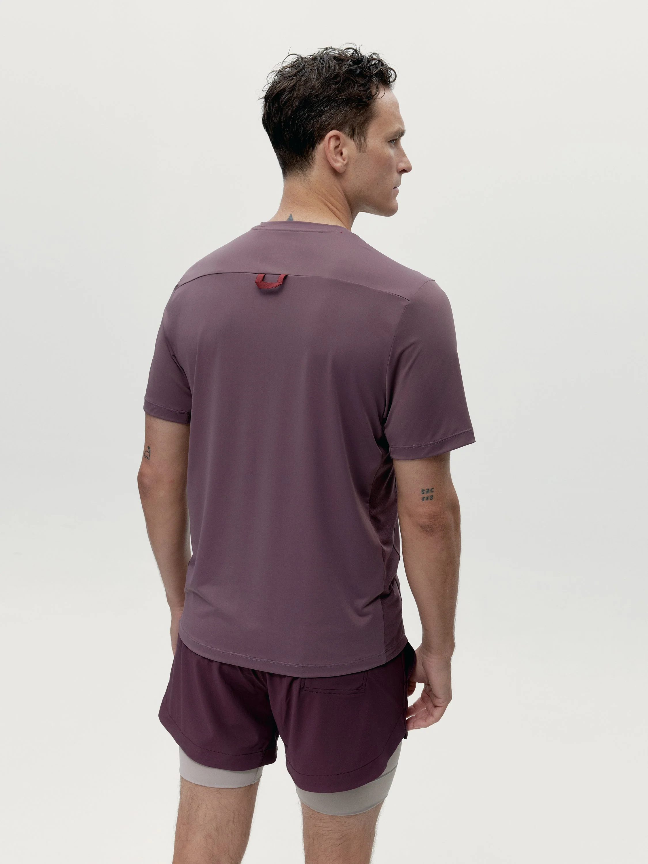 Short Mashu Dark Cherry/Grain - Homme - Image 2