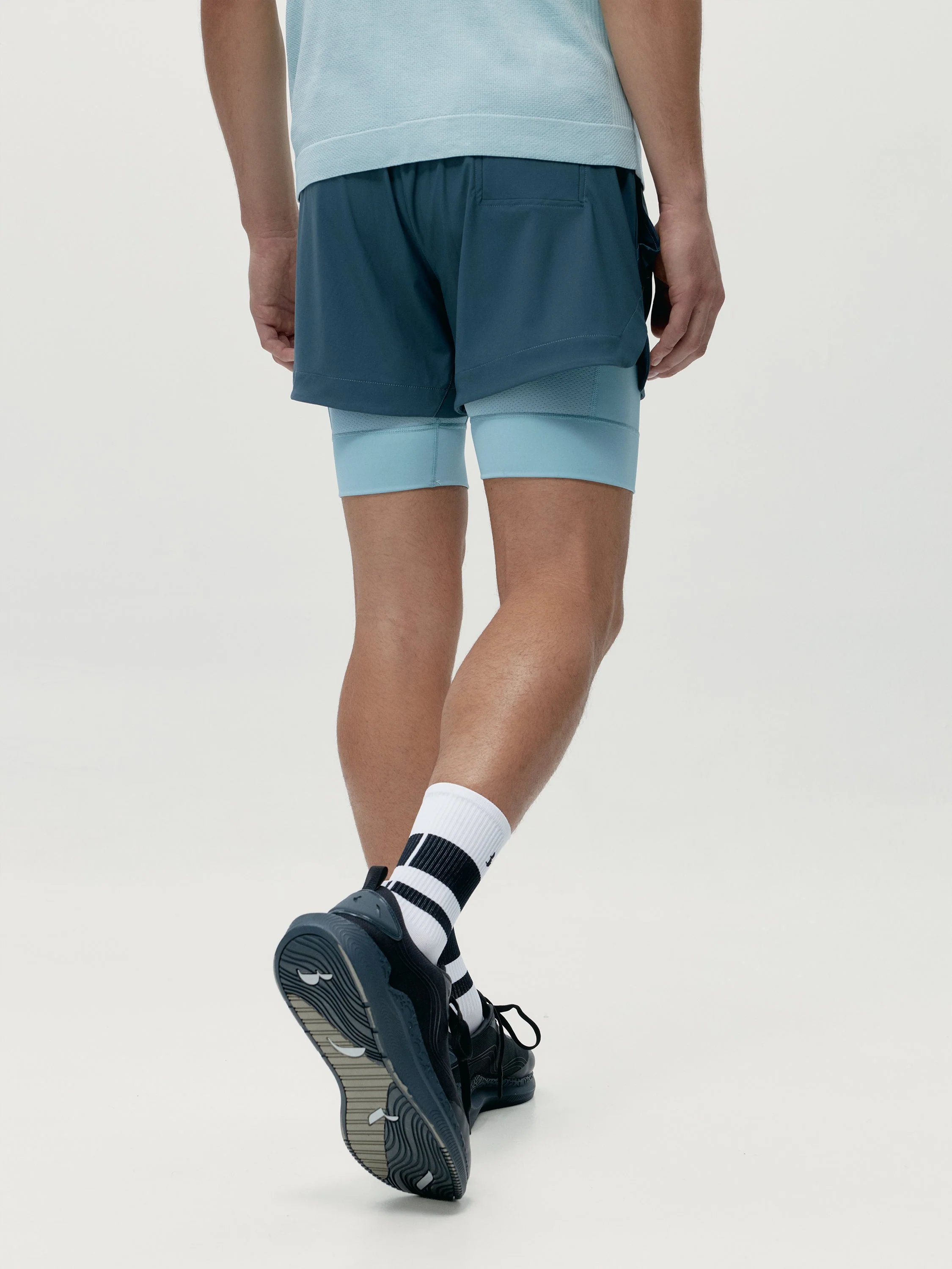 Short Mashu Stormy Grey/Blue Chalk - Homme - Image 6