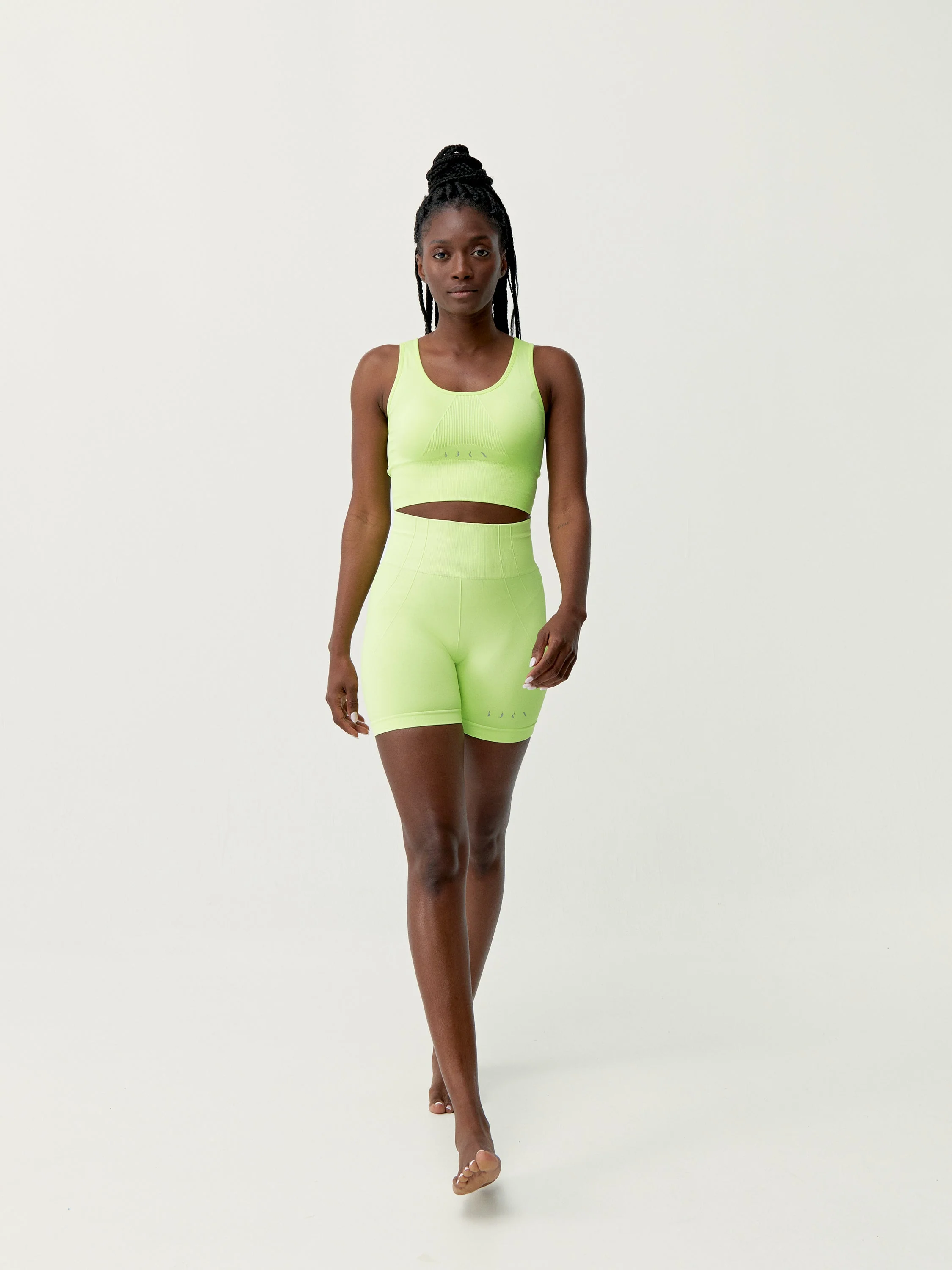 Short Urdhva - Citron Vert Brillant - Femme