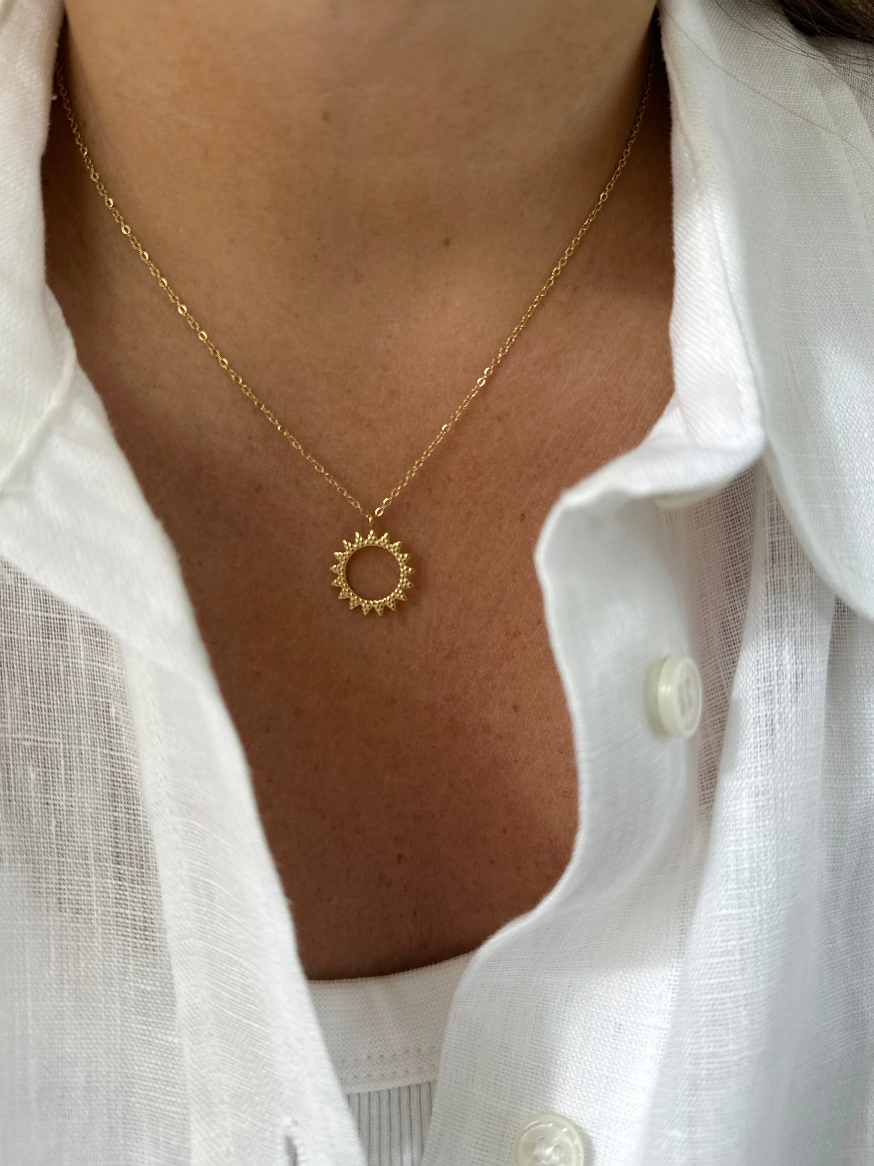 Collier Sola - Doré Ou Argent - Image 6