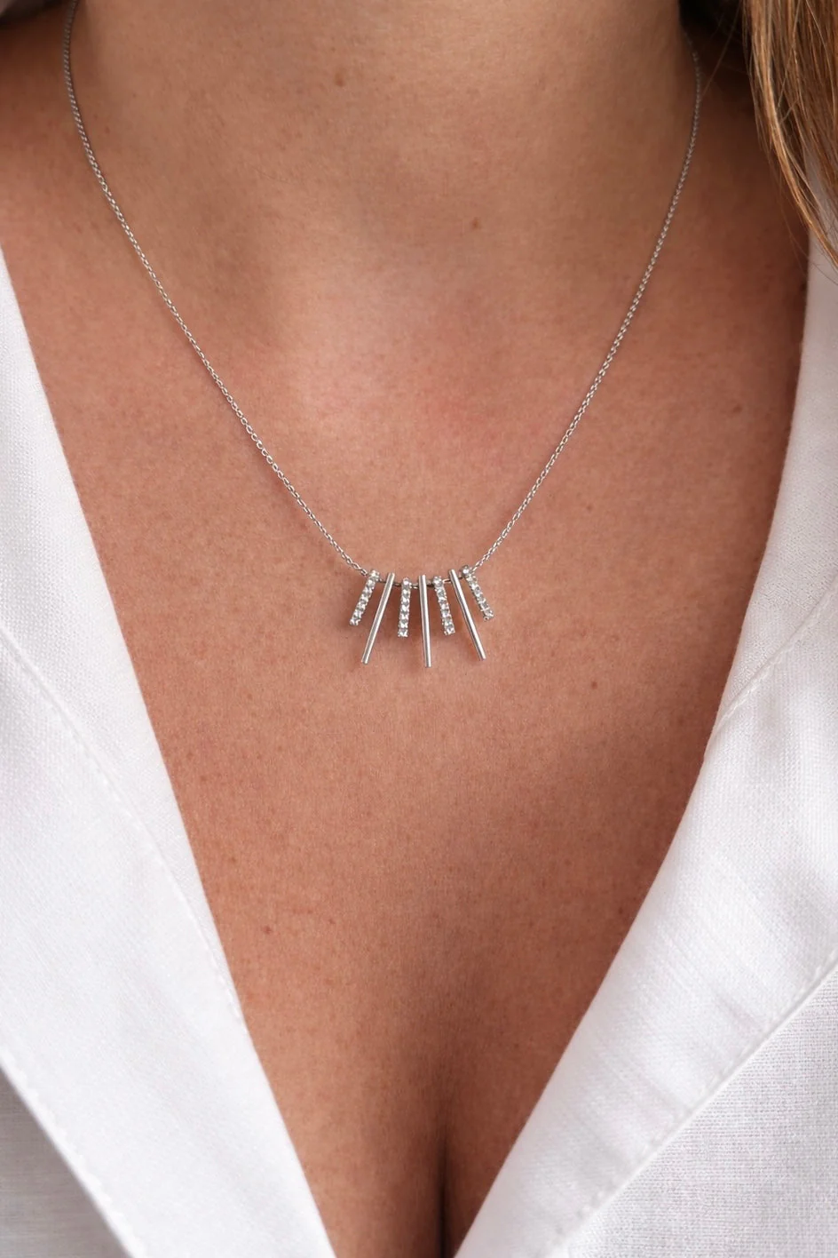 Collier Solia - Doré Ou Argent - Image 5