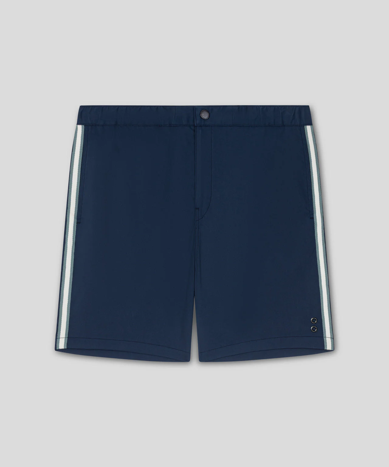 Short Sports Chino W. Side Stripes - Deep Ocean - Image 4