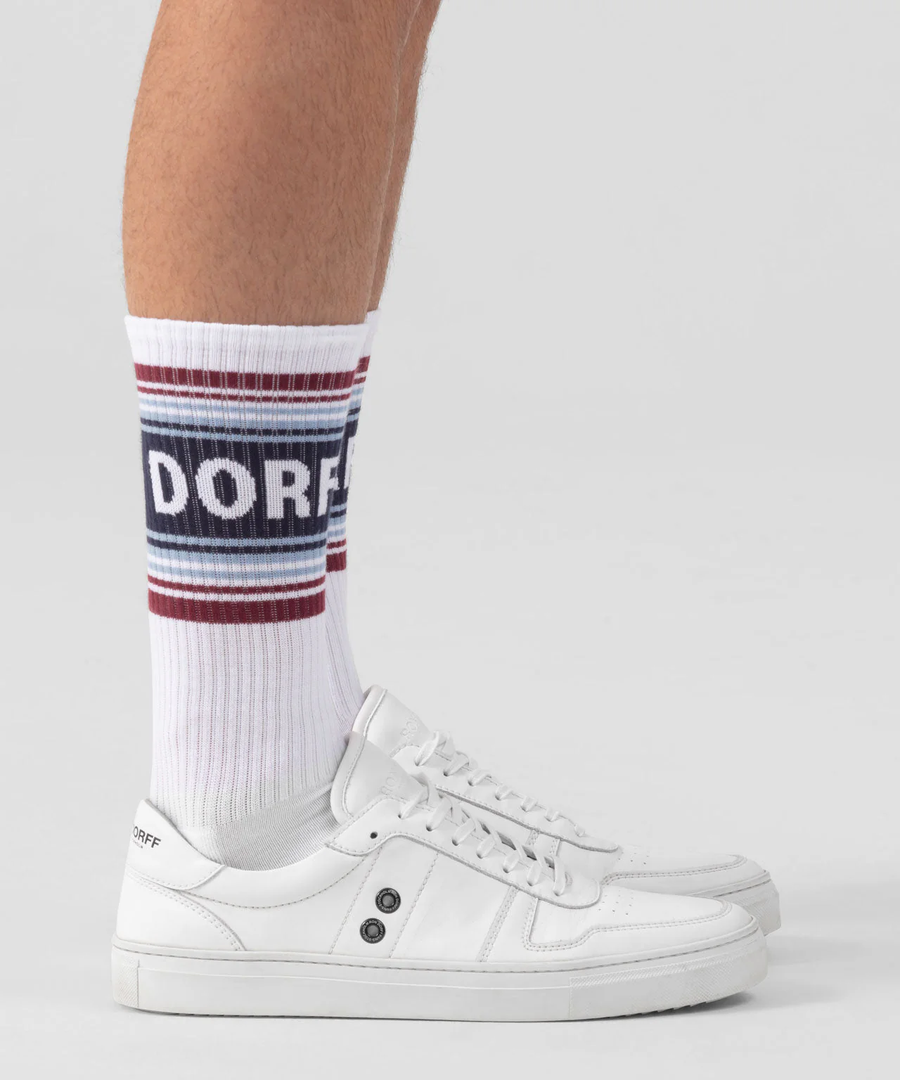 Chaussettes Sports "Ron Dorff" W. Stripes - Navy - Image 4