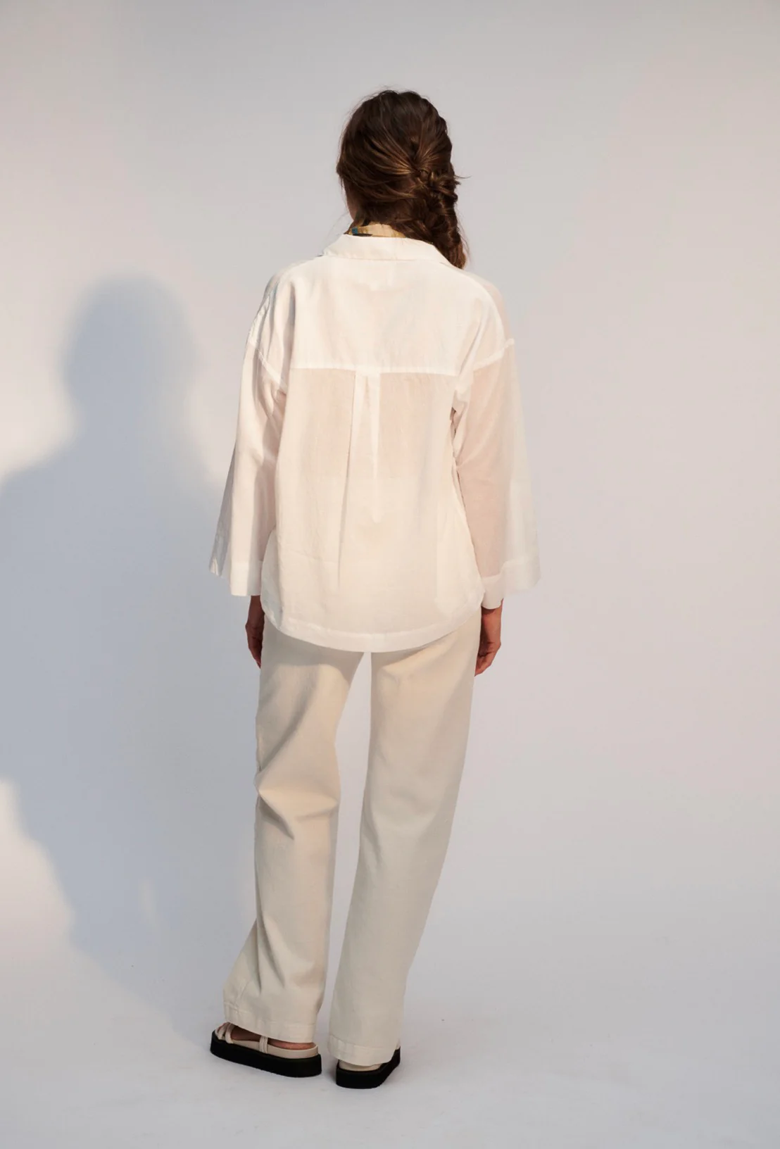 Chemise Large Joanna - Ecru - Image 5