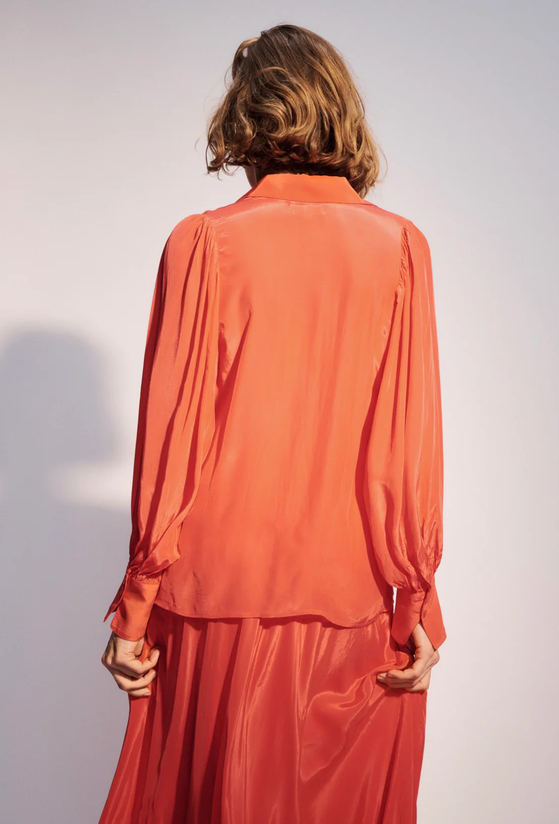 Chemise Droite Sorella - Corail - Image 4
