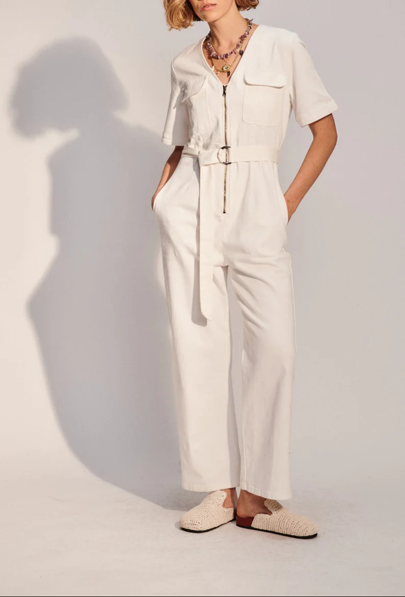 Combi Pantalon Fiona - Ecru