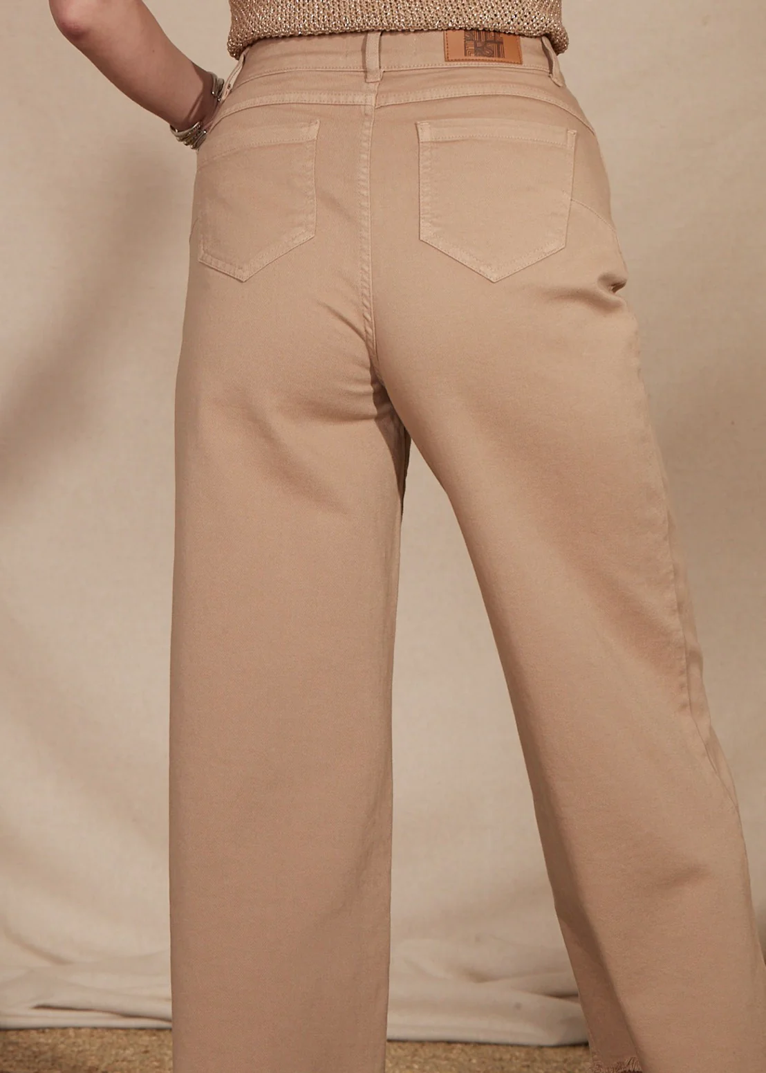 Pantalon Court Fiona - Beige - Image 6