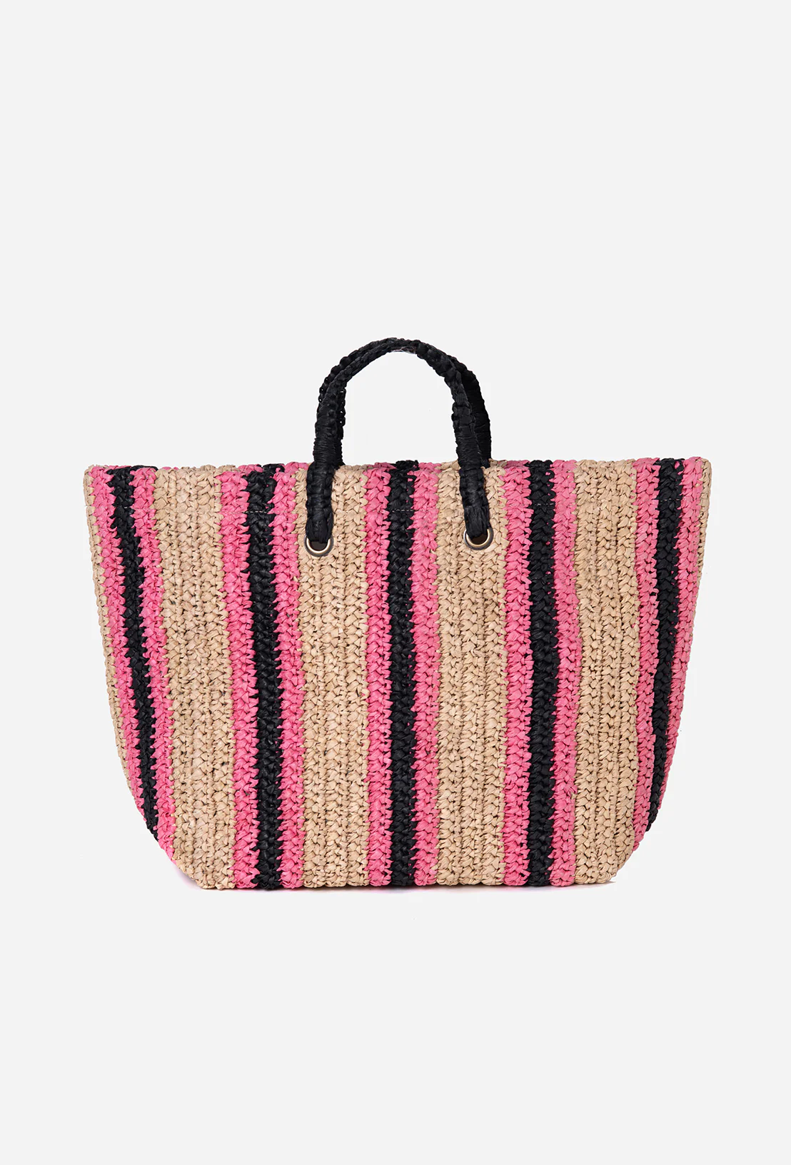 Sac Raffia Raye Rosie - Fushia