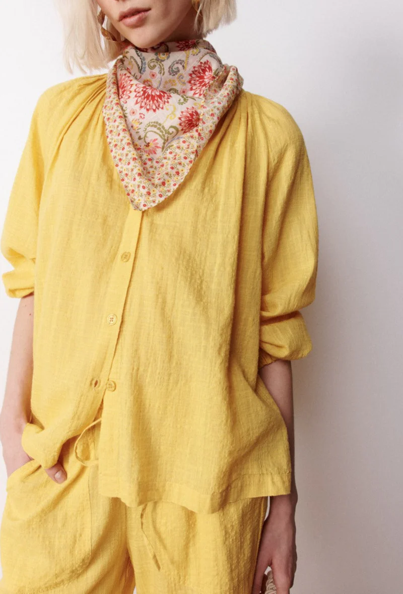 Chemise Ample Ophelia - Ocre