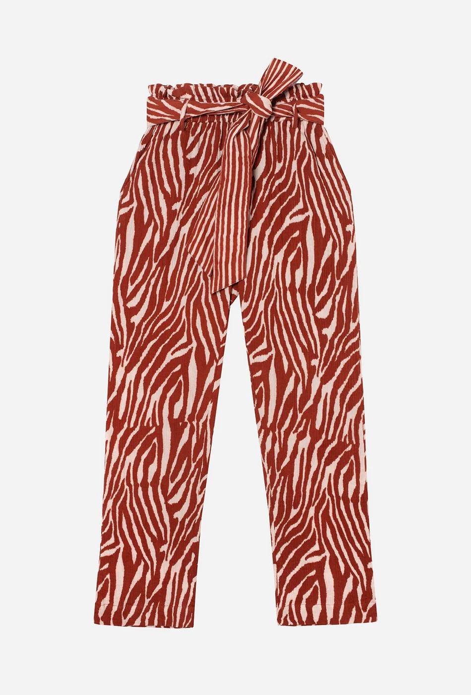 Pantalon Droit Ingrida - Rouille - Image 3