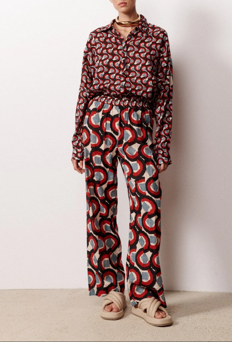 Pantalon Droit Julietta - Bleu