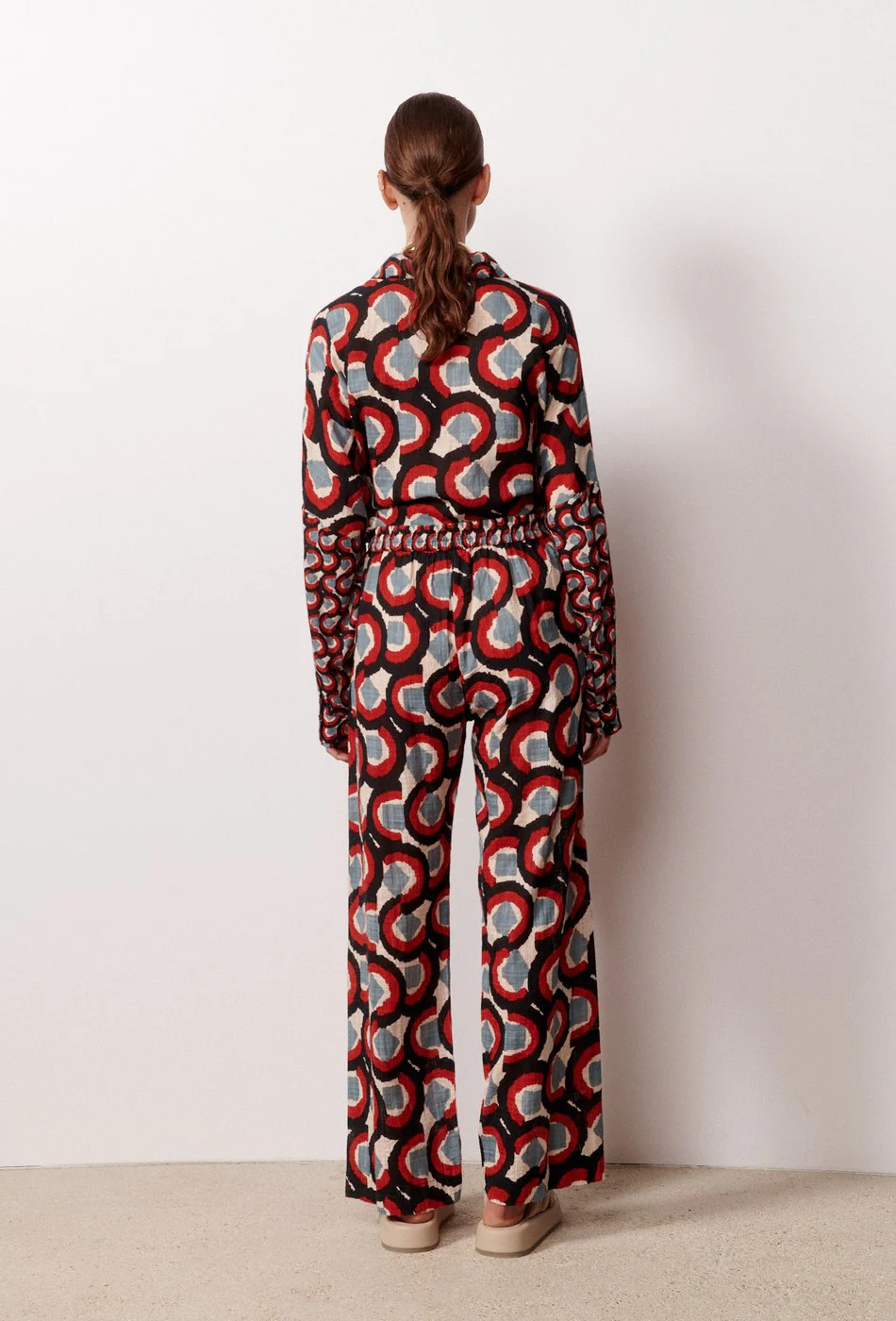Pantalon Droit Julietta - Bleu - Image 4