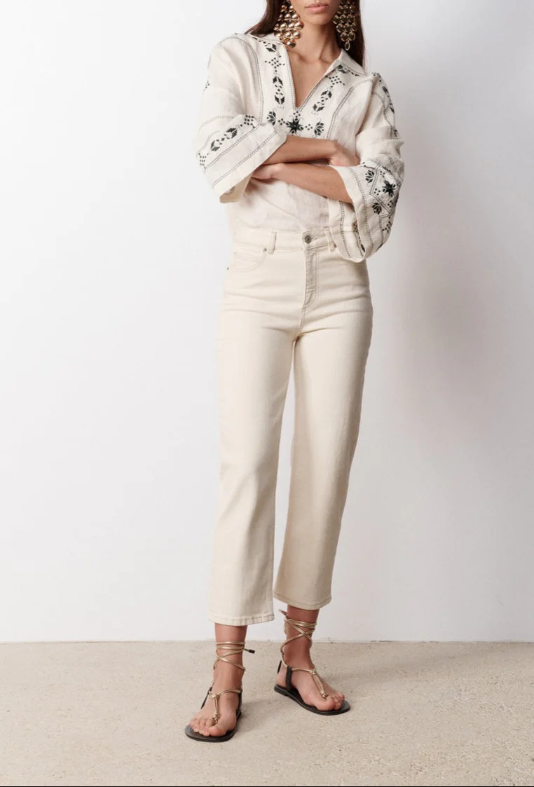 Jean Gaby - Ecru - Image 4