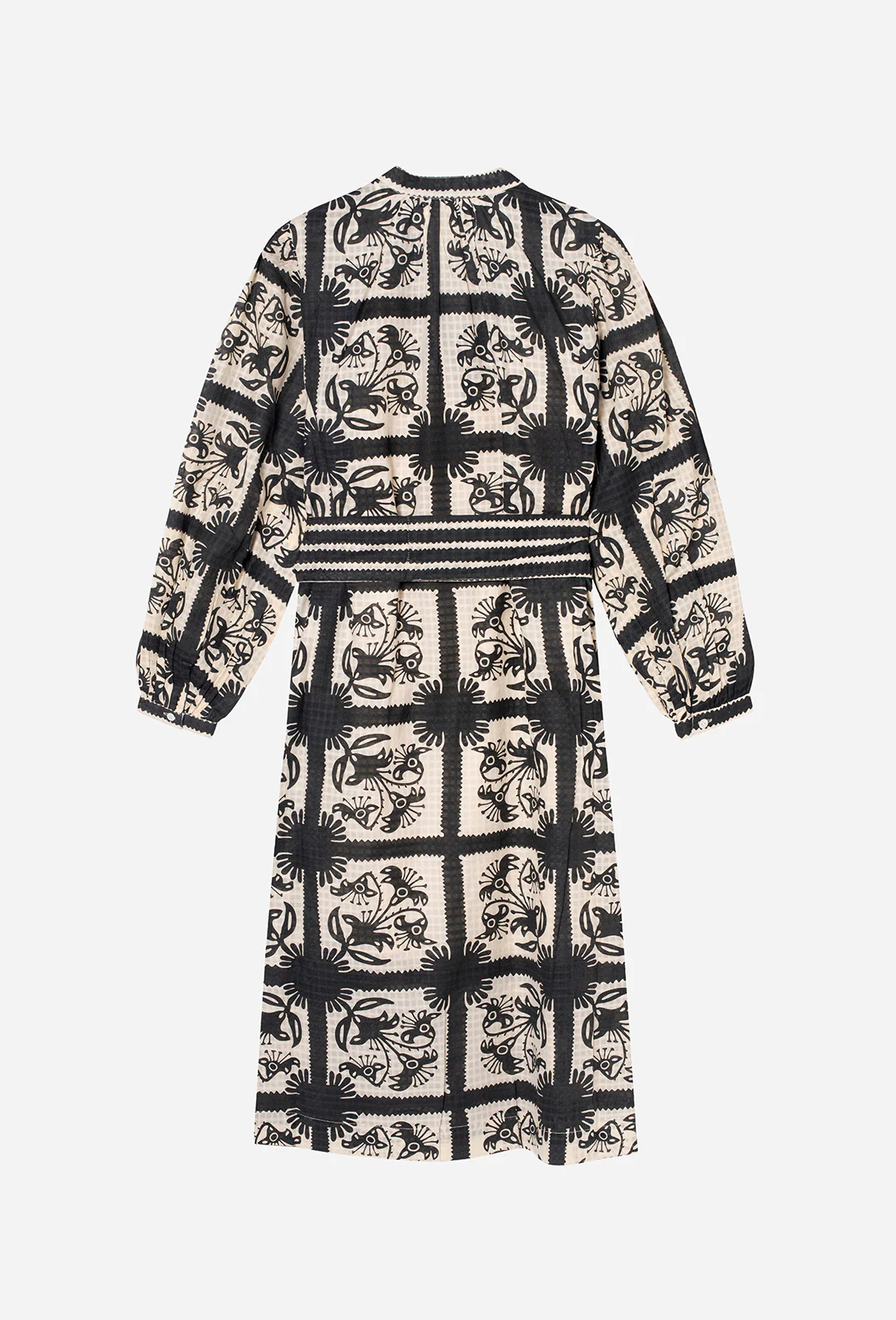 Robe Midi Gisela - Carbone - Image 2