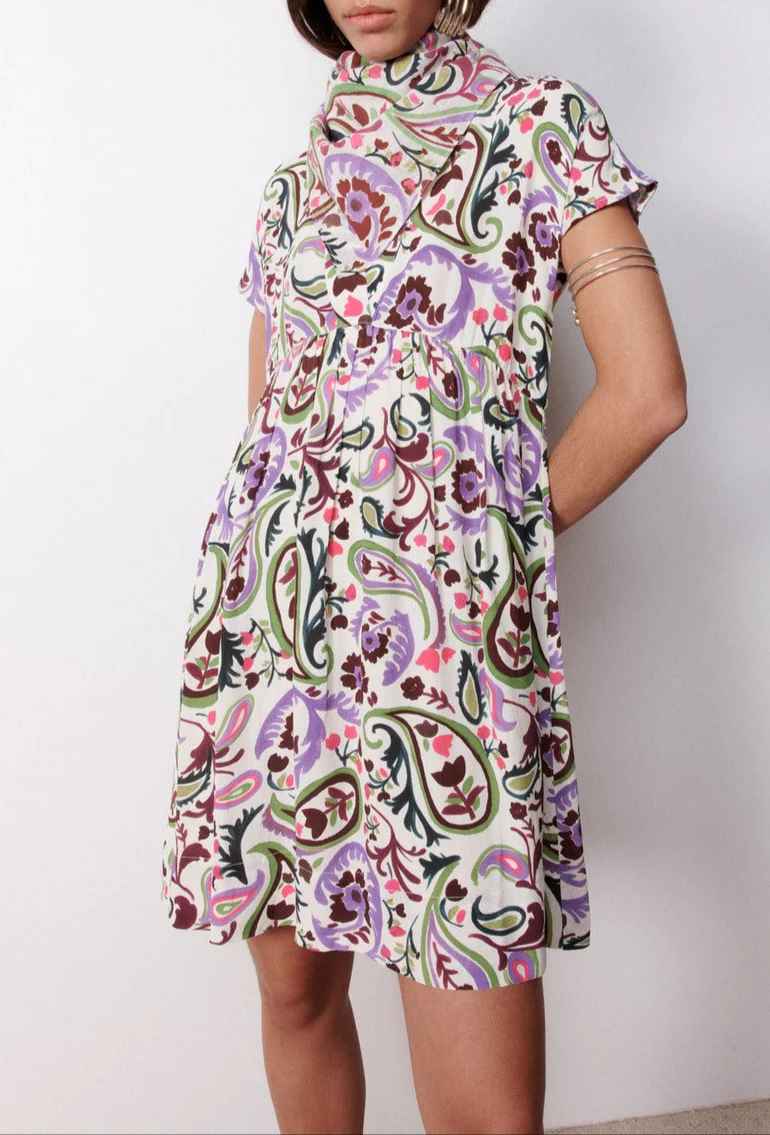 Robe Ample Monica - Violet