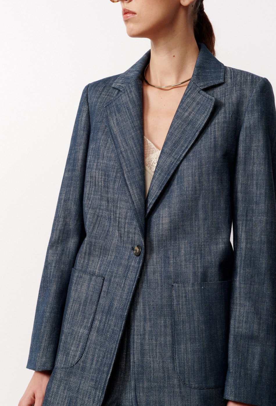 Veste Droite Imara - Marine - Image 2