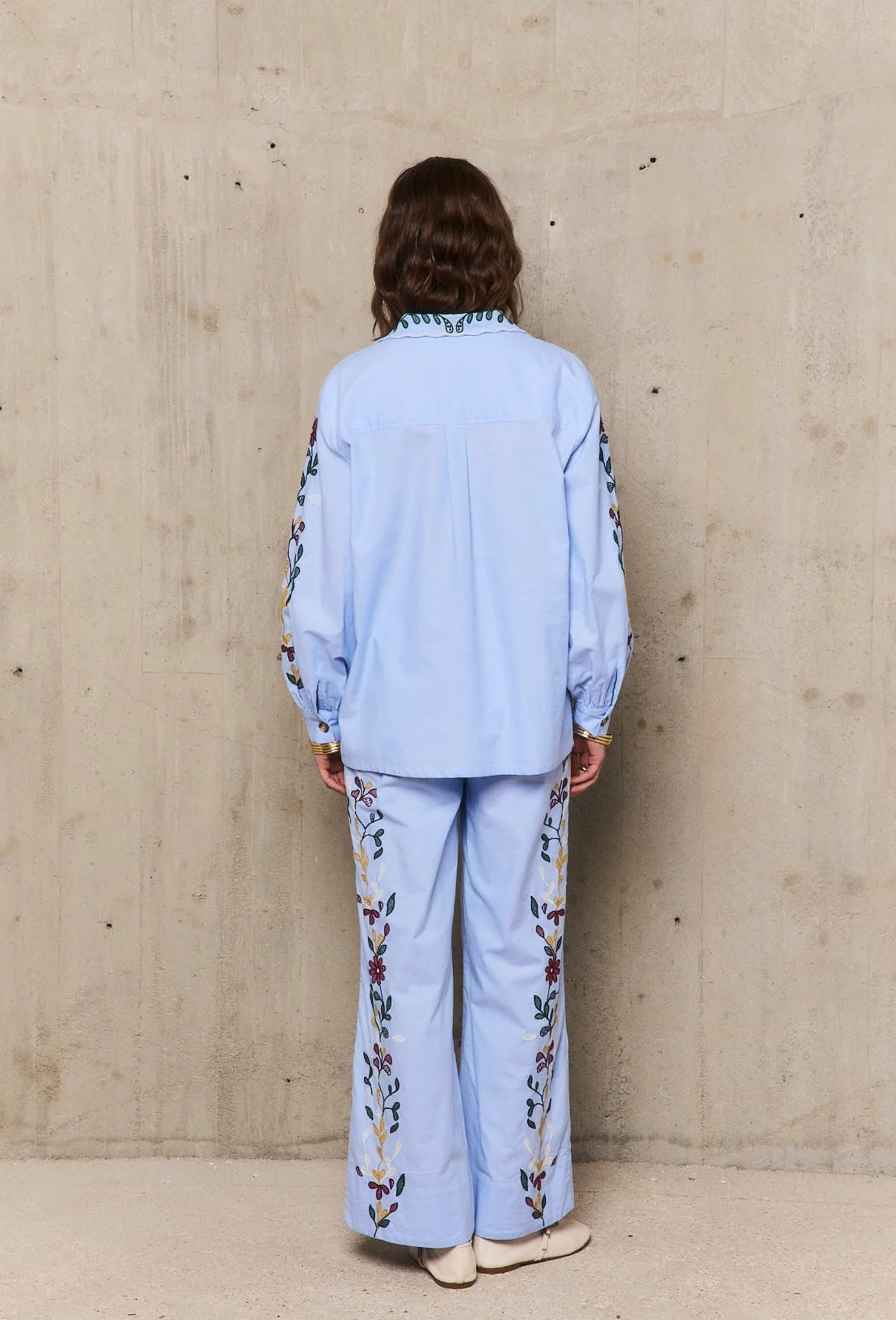 Chemise Ml Romy - Bleu - Image 5