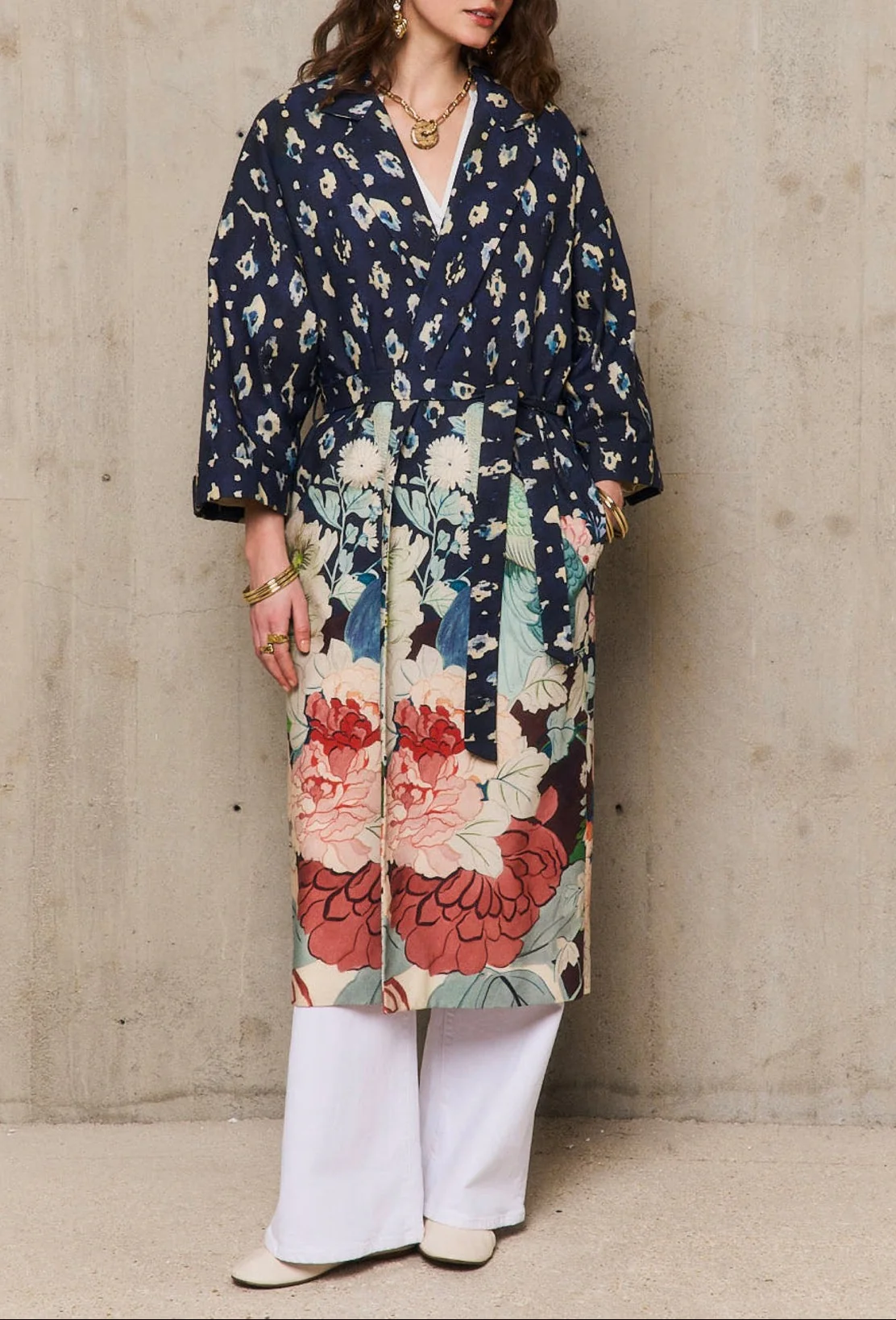 Manteau Beatrice - Marine