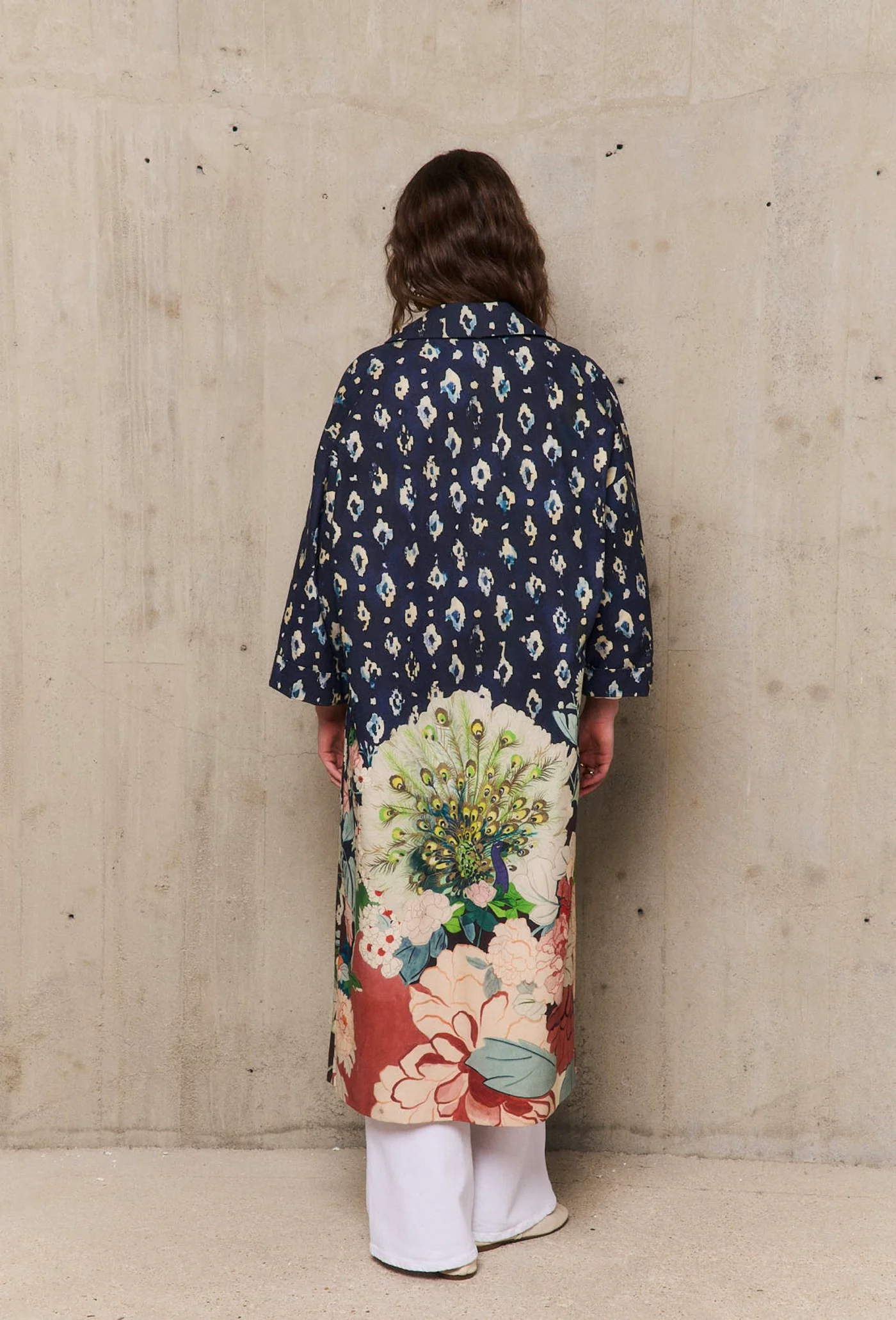 Manteau Beatrice - Marine - Image 3