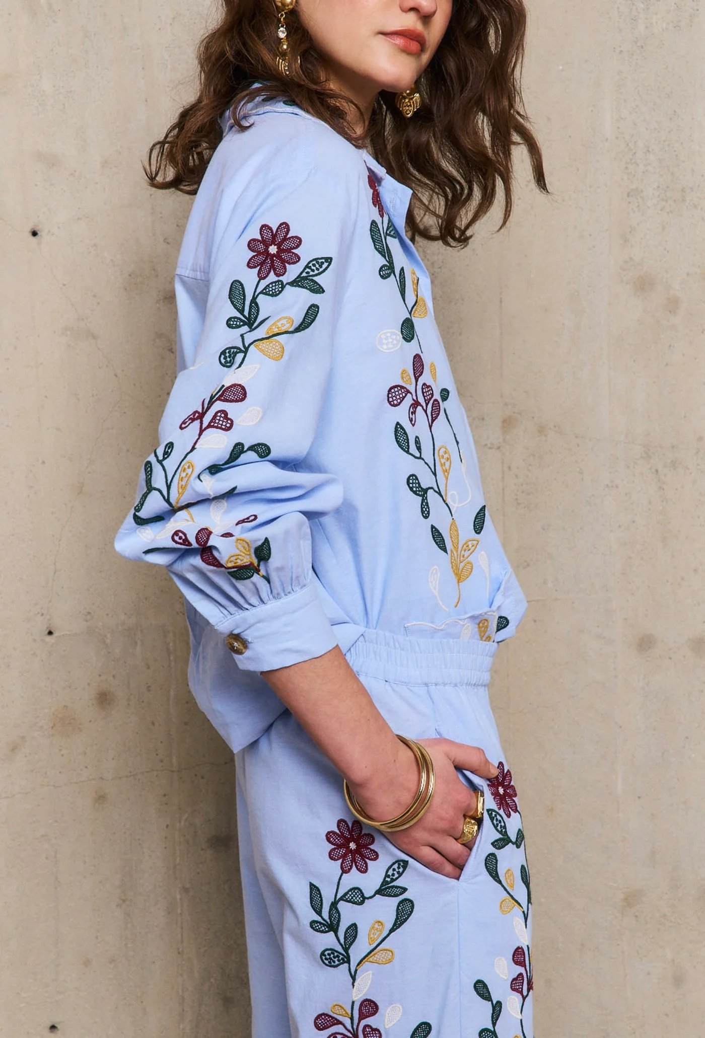 Pantalon Romy - Bleu - Image 3
