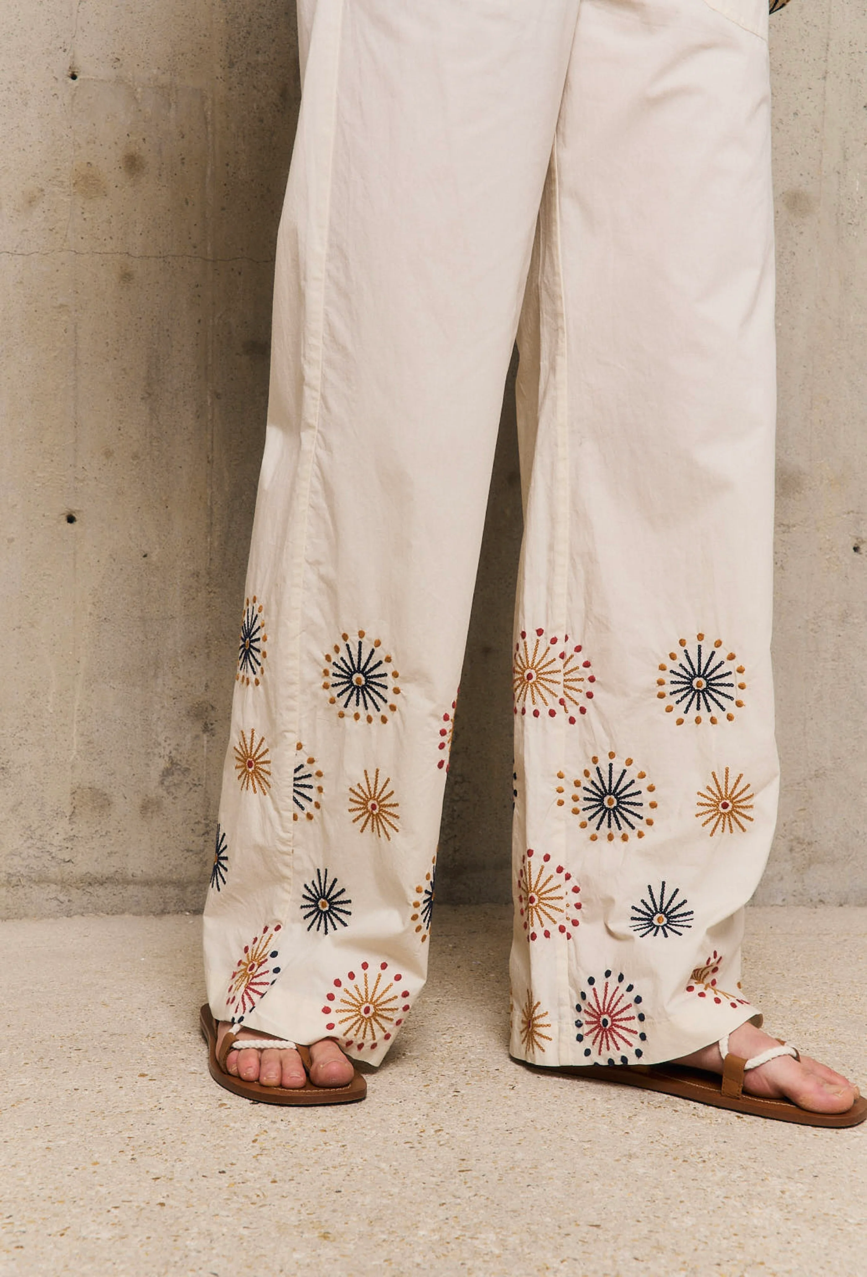 Pantalon Oksanna - Ecru - Image 3
