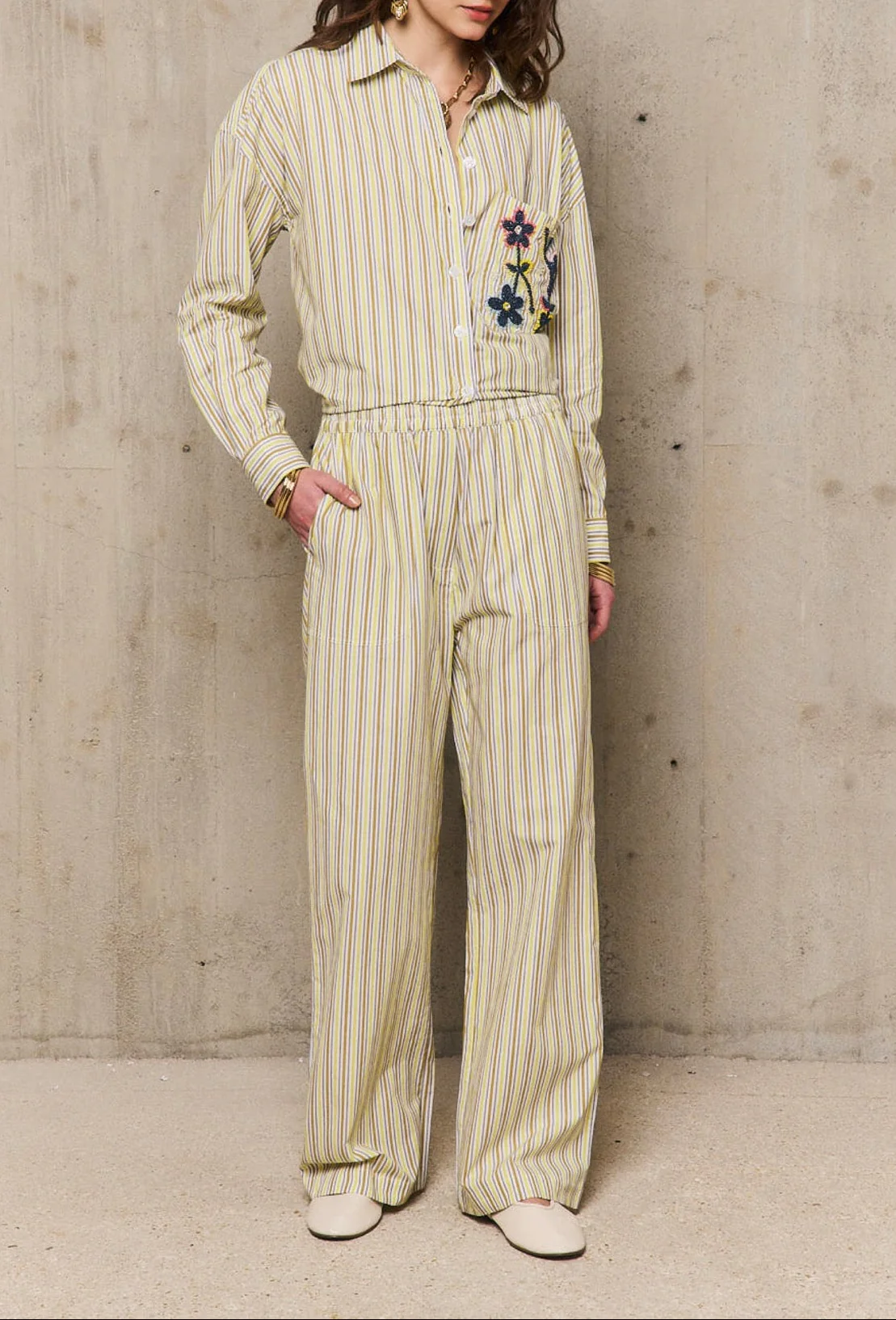 Pantalon Syrup - Jaune - Image 2