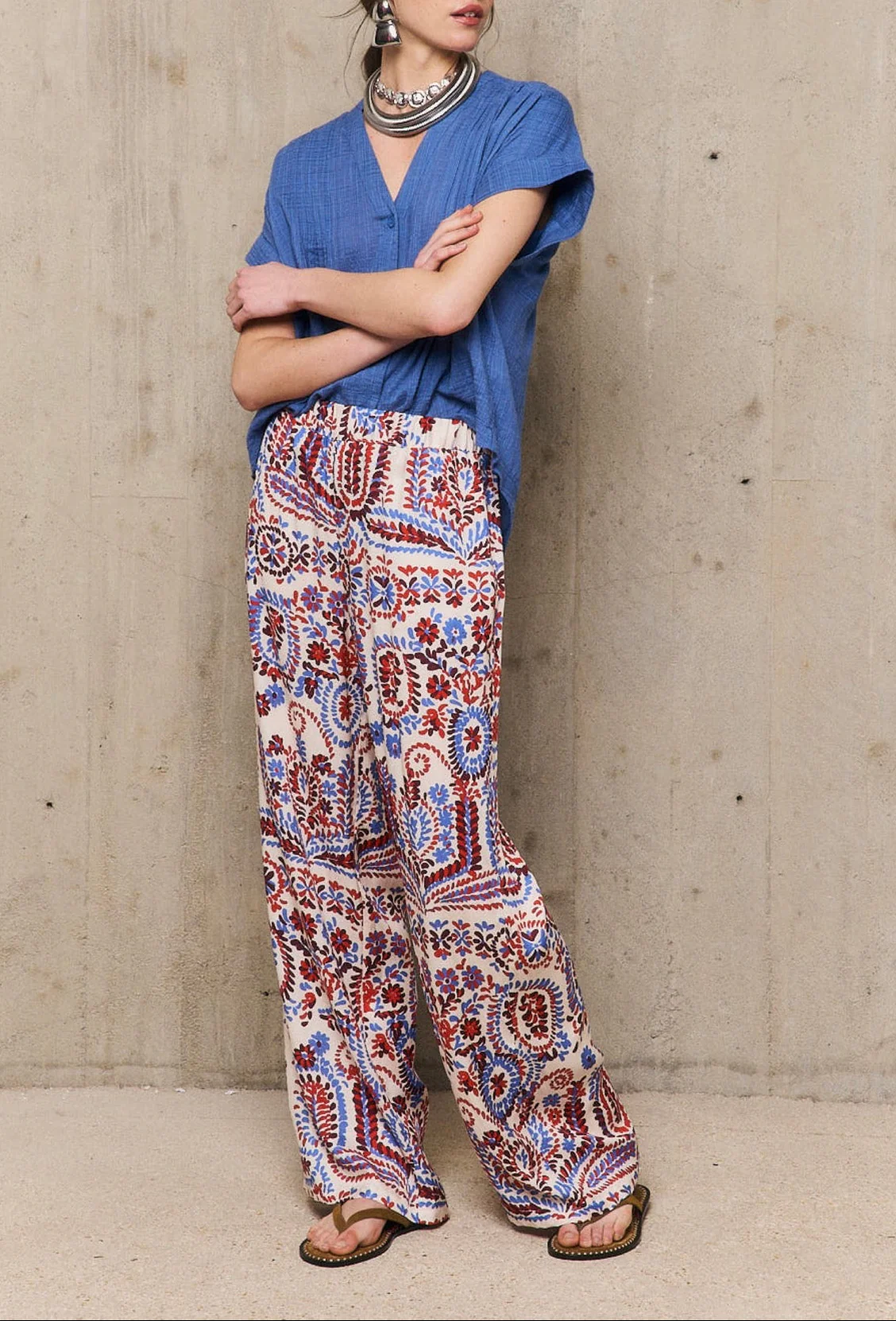 Pantalon Abril - Rouge