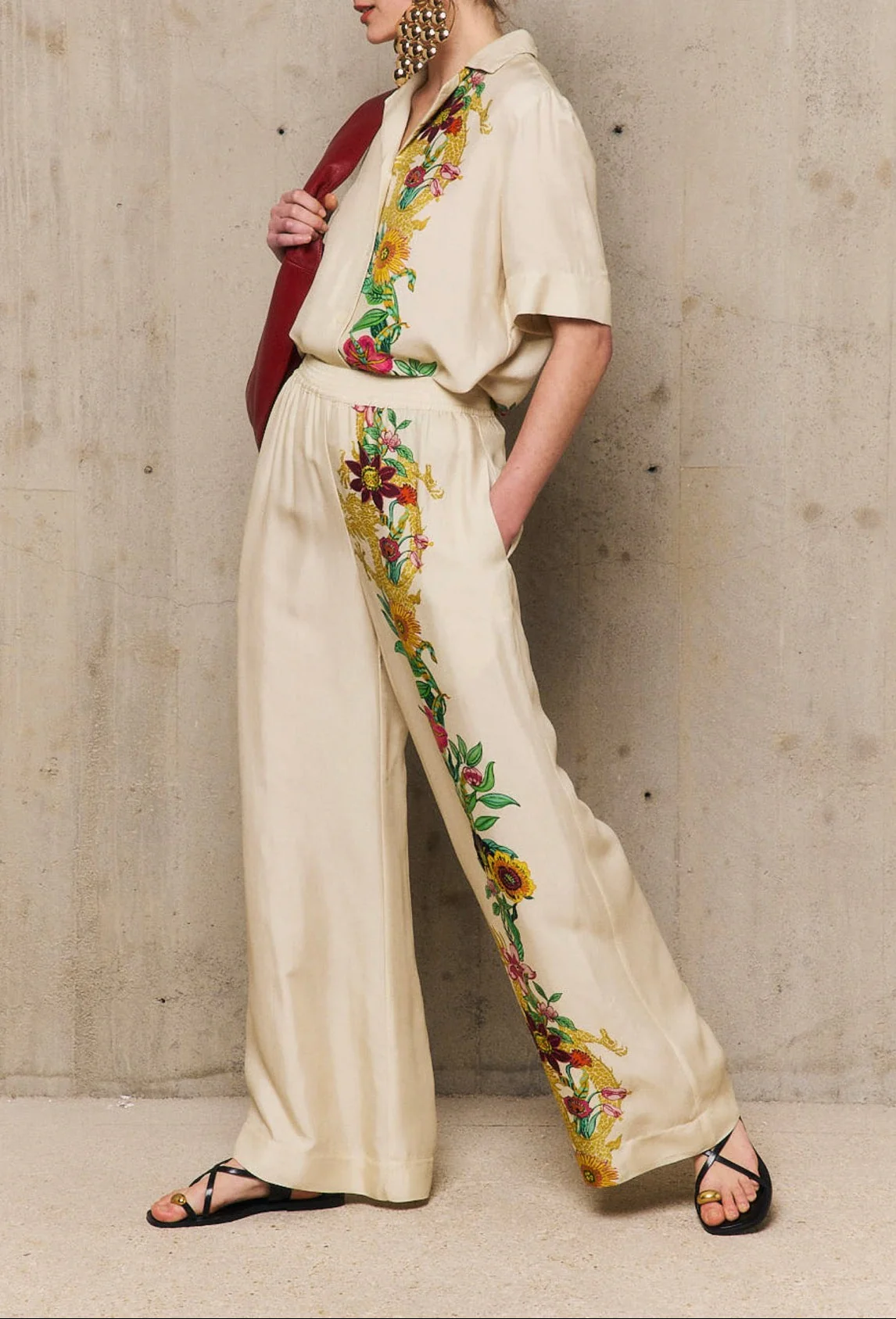 Pantalon Dina - Ecru