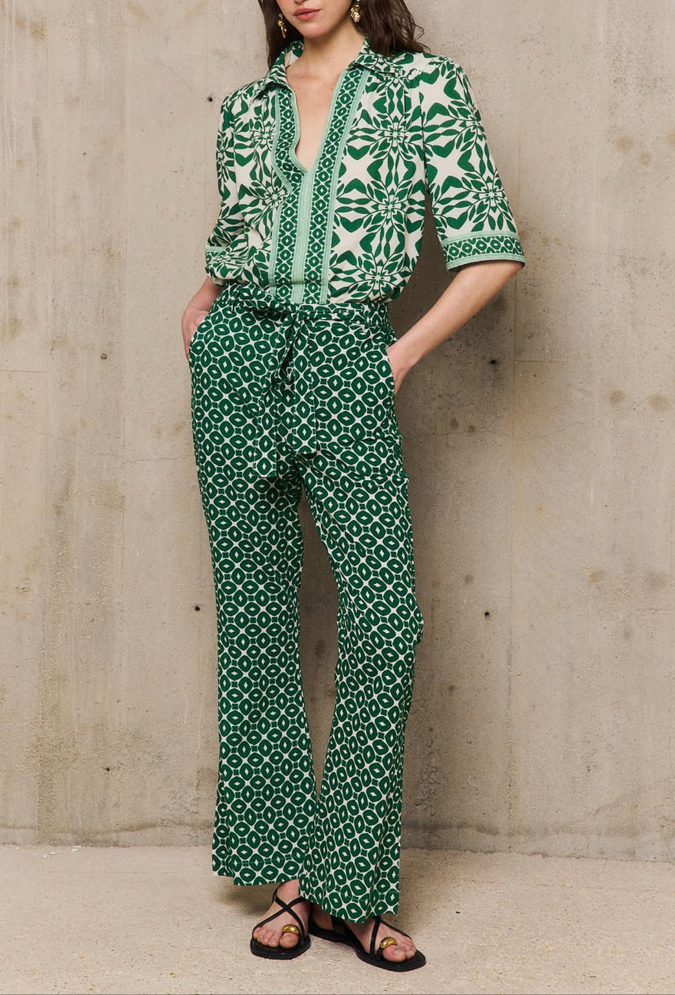 Pantalon Marilyn - Vert