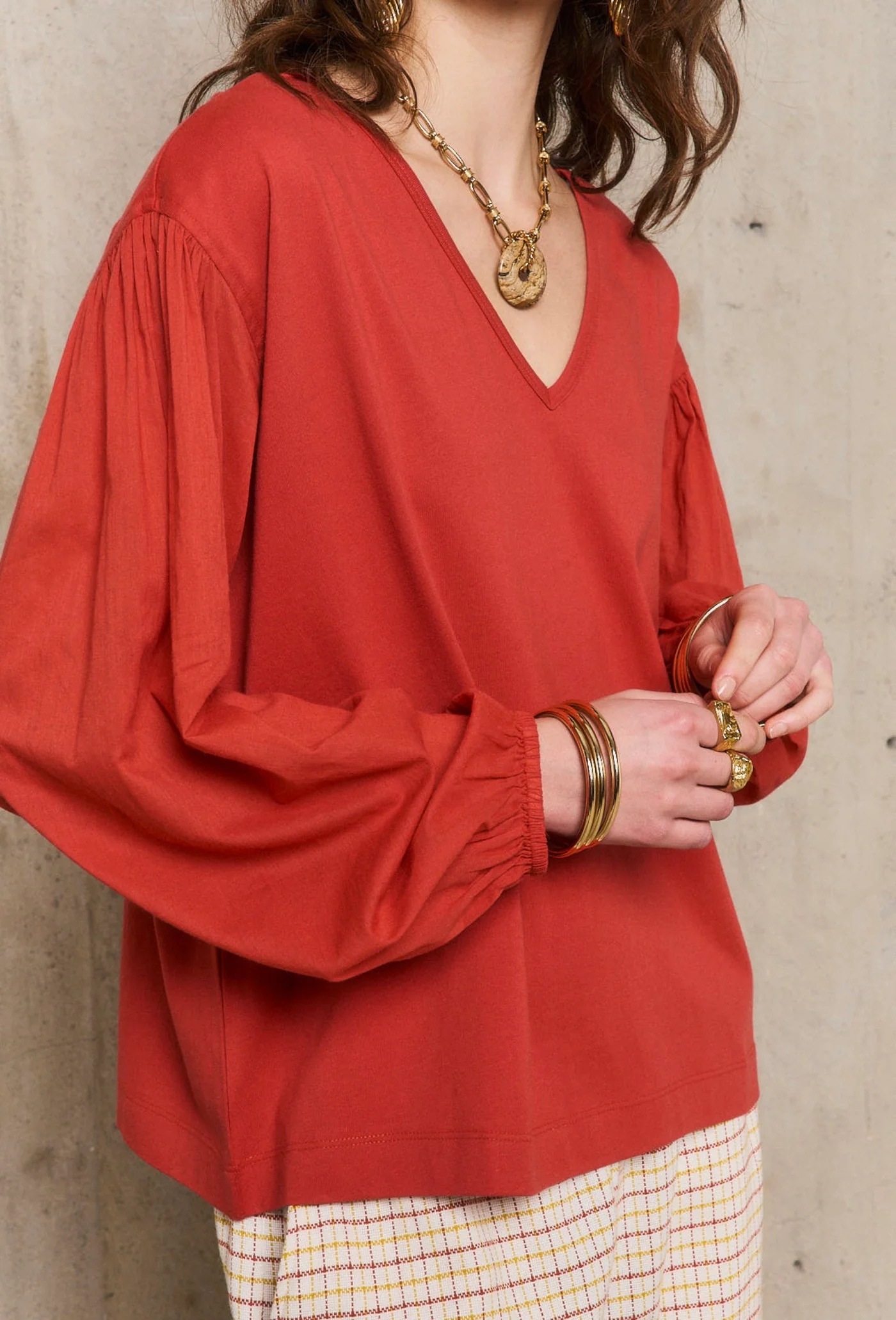 Ts Ml Sabrina - Corail - Image 2