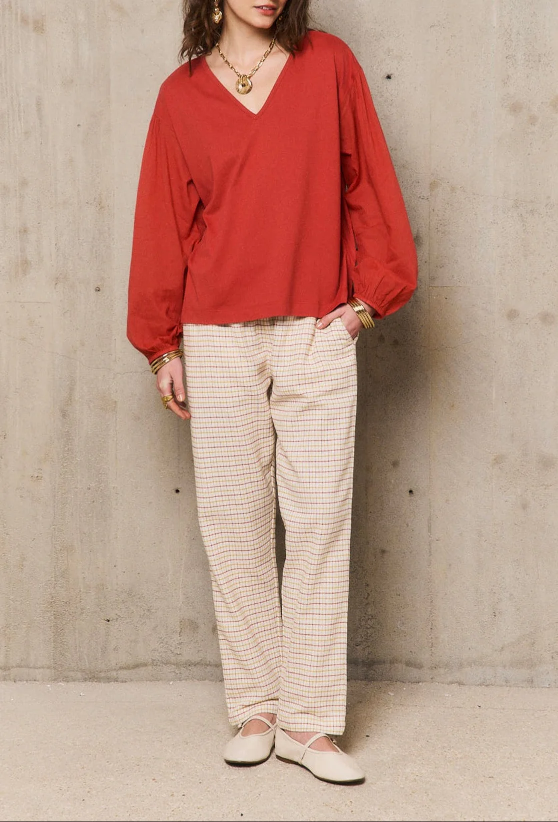 Ts Ml Sabrina - Corail - Image 3