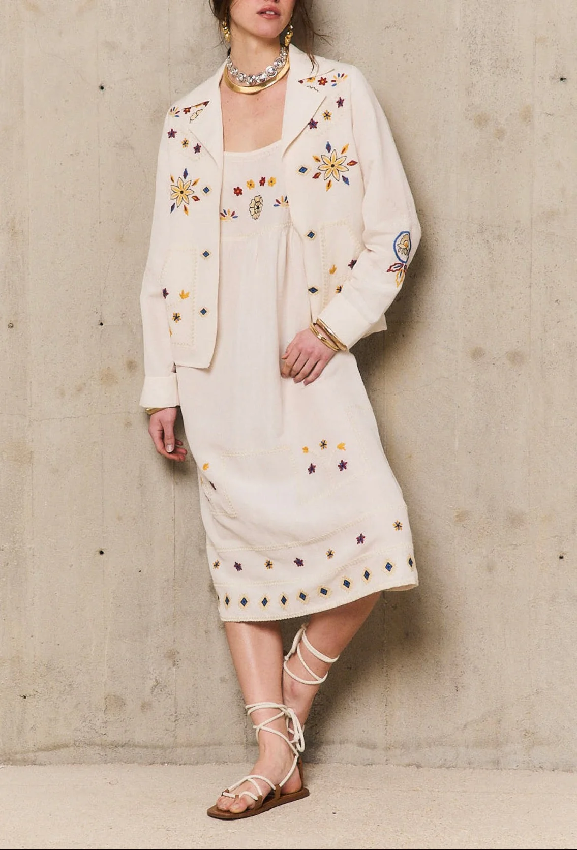 Veste Loraine - Ecru - Image 3