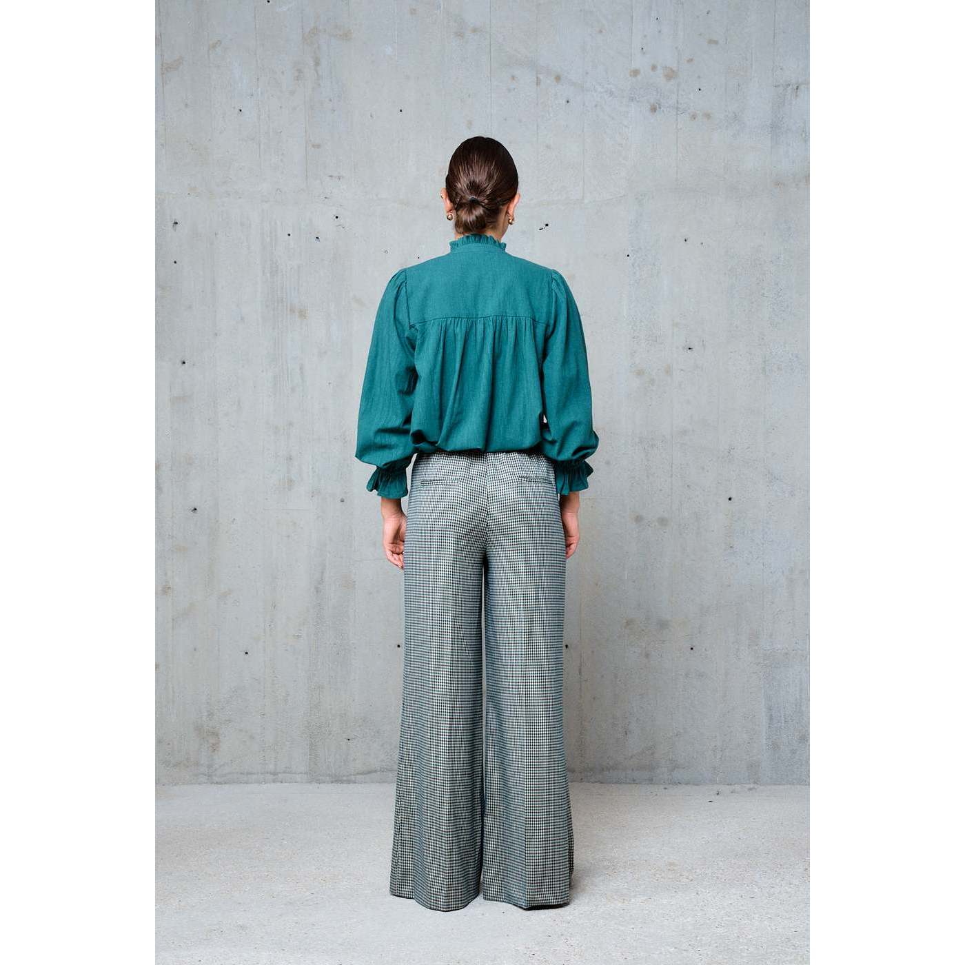 Pantalon Elastique Anae - Vert - Image 4