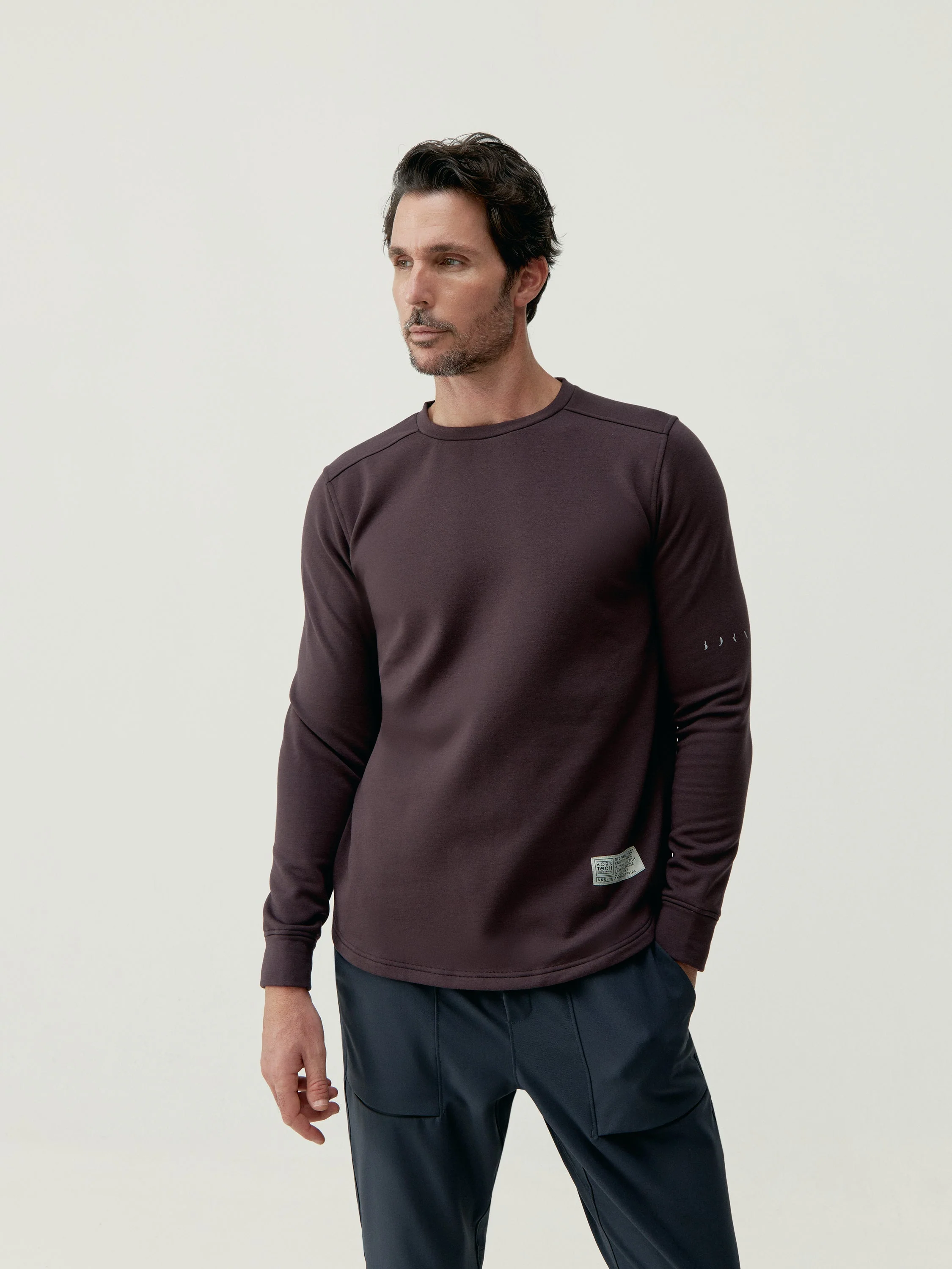 Sweat-Shirt Erie - Grenat Profond - Homme