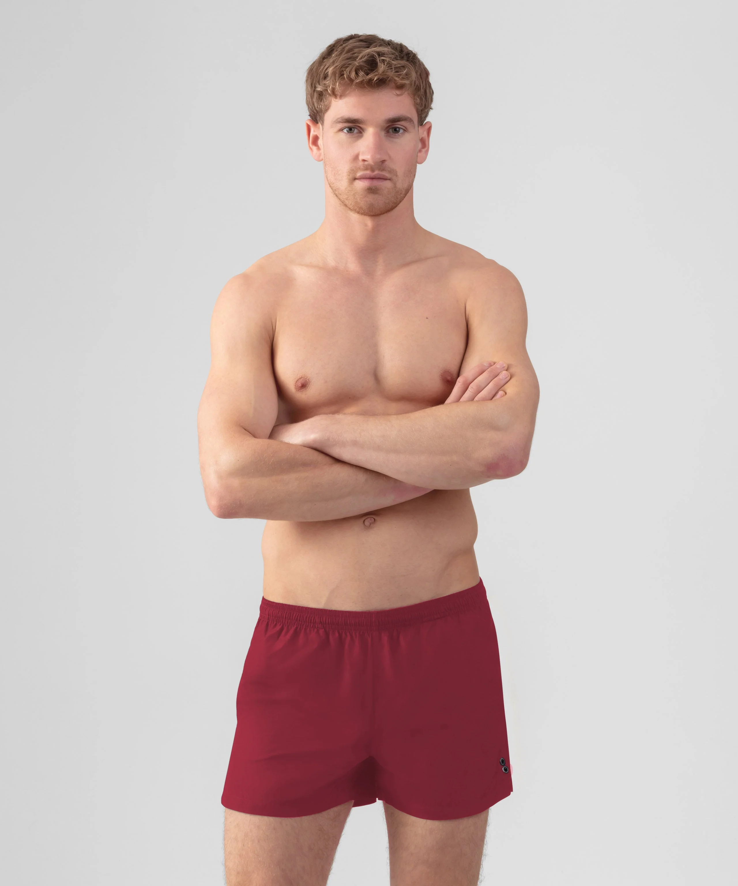 Short De Bain - Burnt Red
