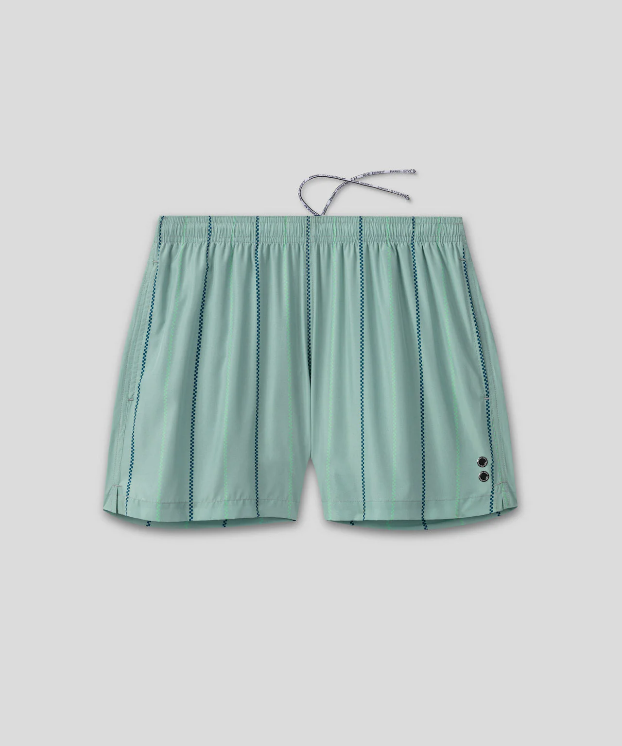 Short De Bain W. Fisherman Stripes - Aquagreen - Image 3