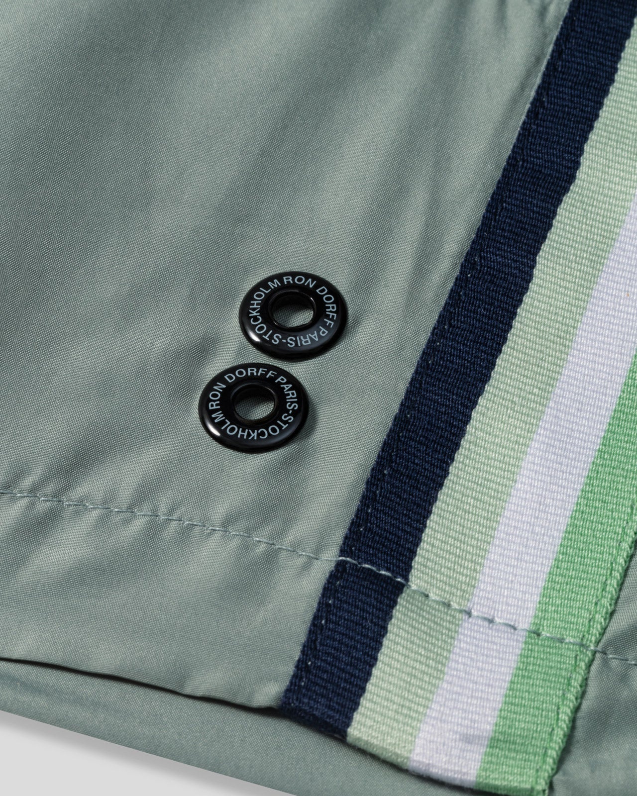 Short De Bain W. Side Stripes - Aquamarine - Image 4