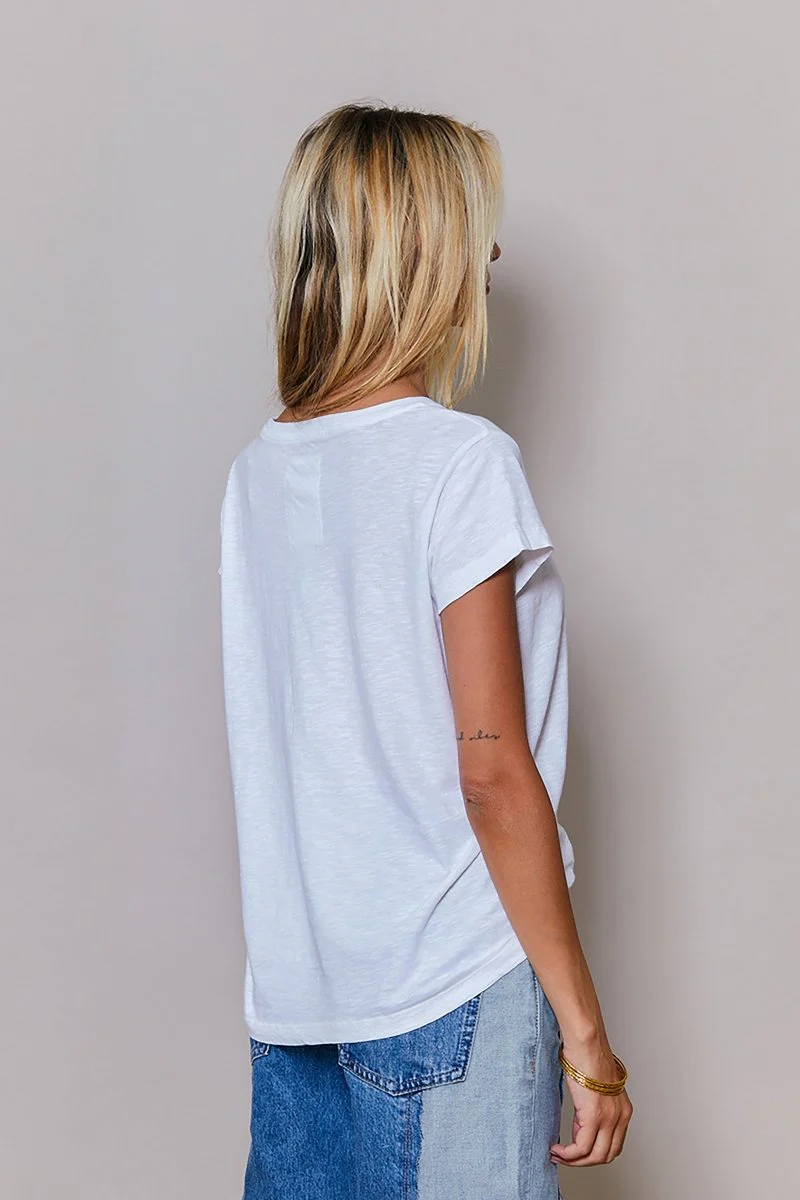 T-Shirt Ava 80'S Blanc - Image 2