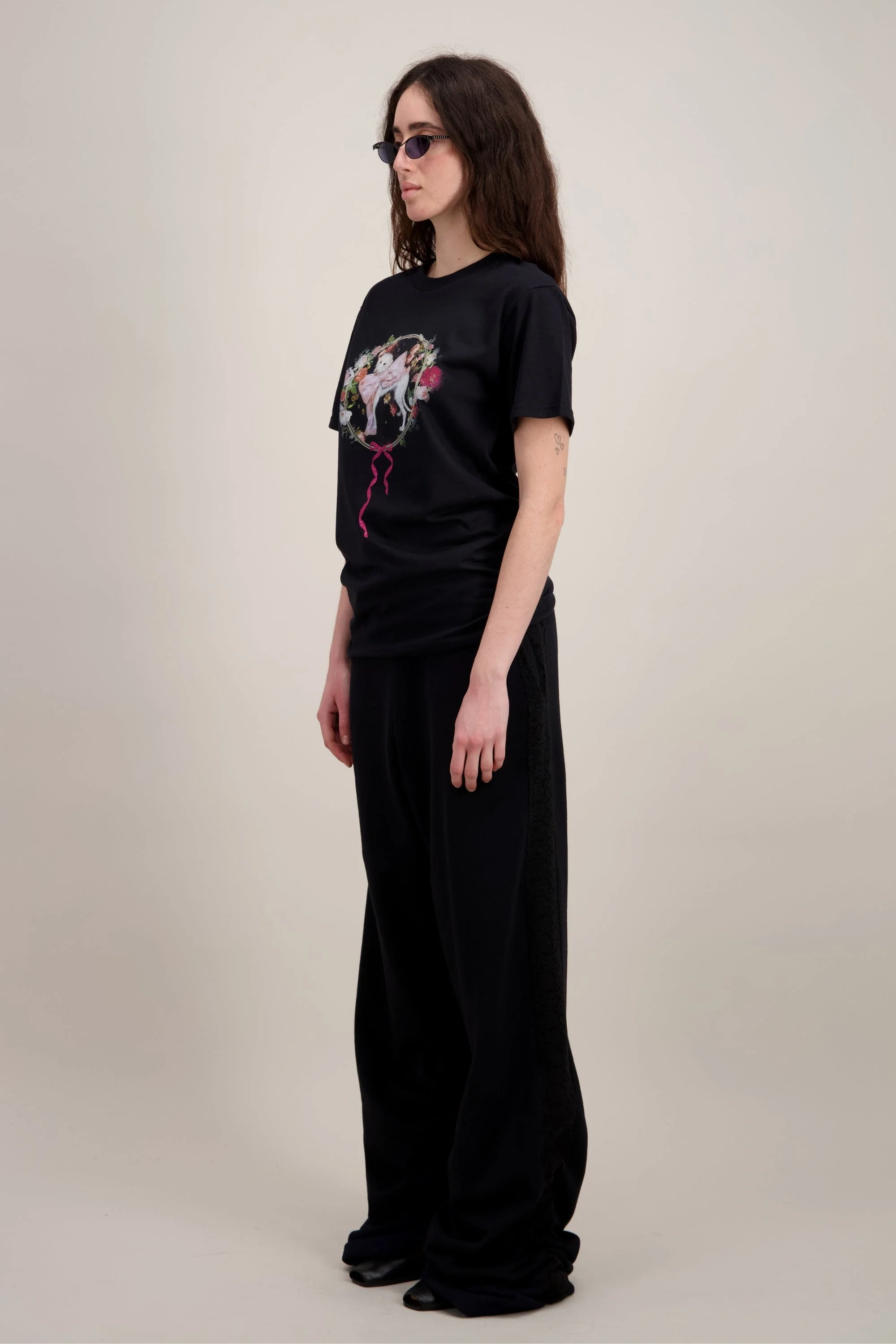 T-Shirt Boxy (Imprimé Chien) - Image 3