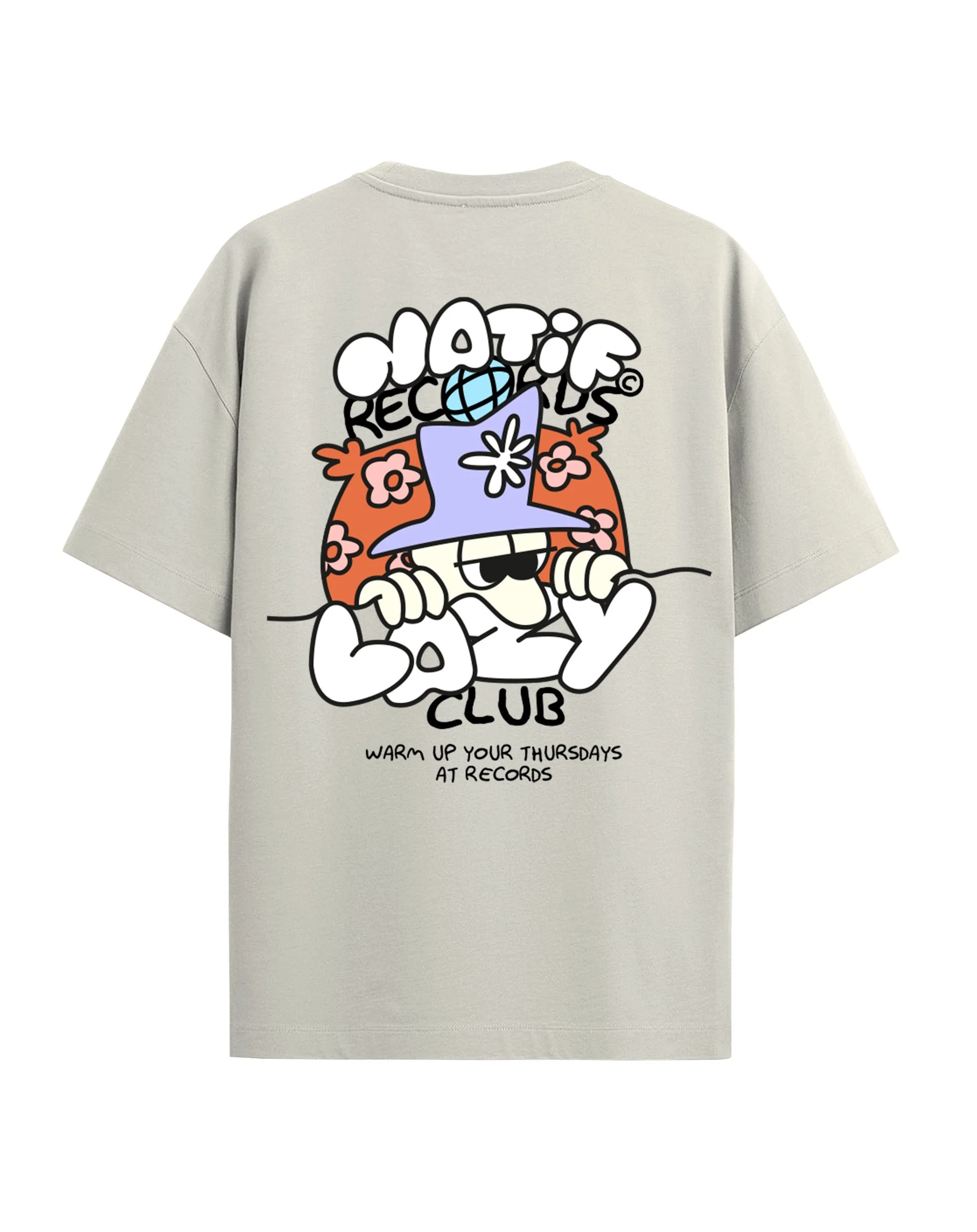 T-Shirt Lazy Club Records - Image 4