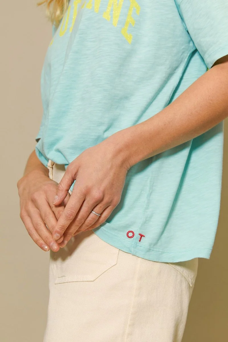 T-Shirt Margareth Aqua - Image 7