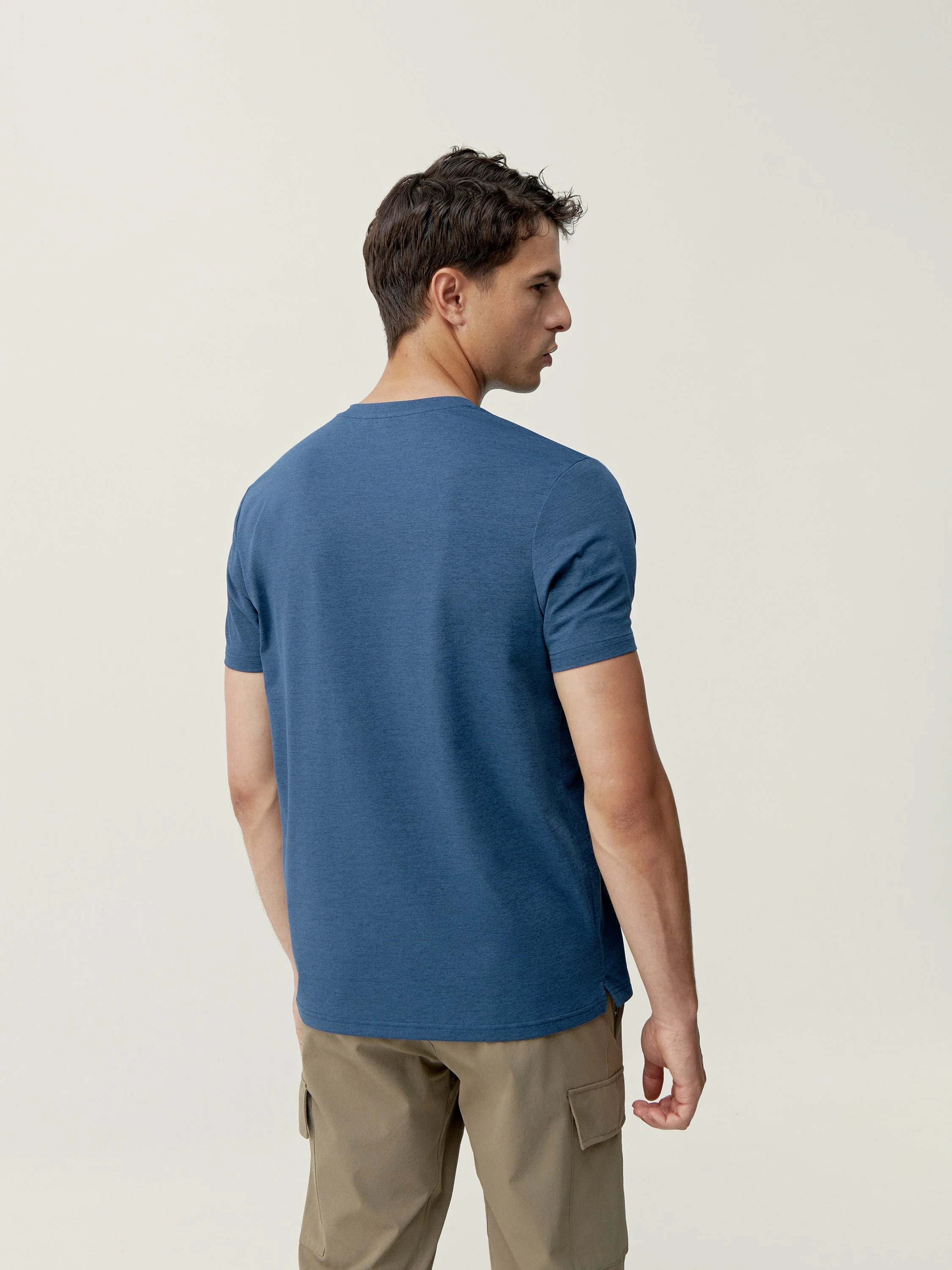 T-Shirt Melville - Bleu De La Mer - Homme - Image 2