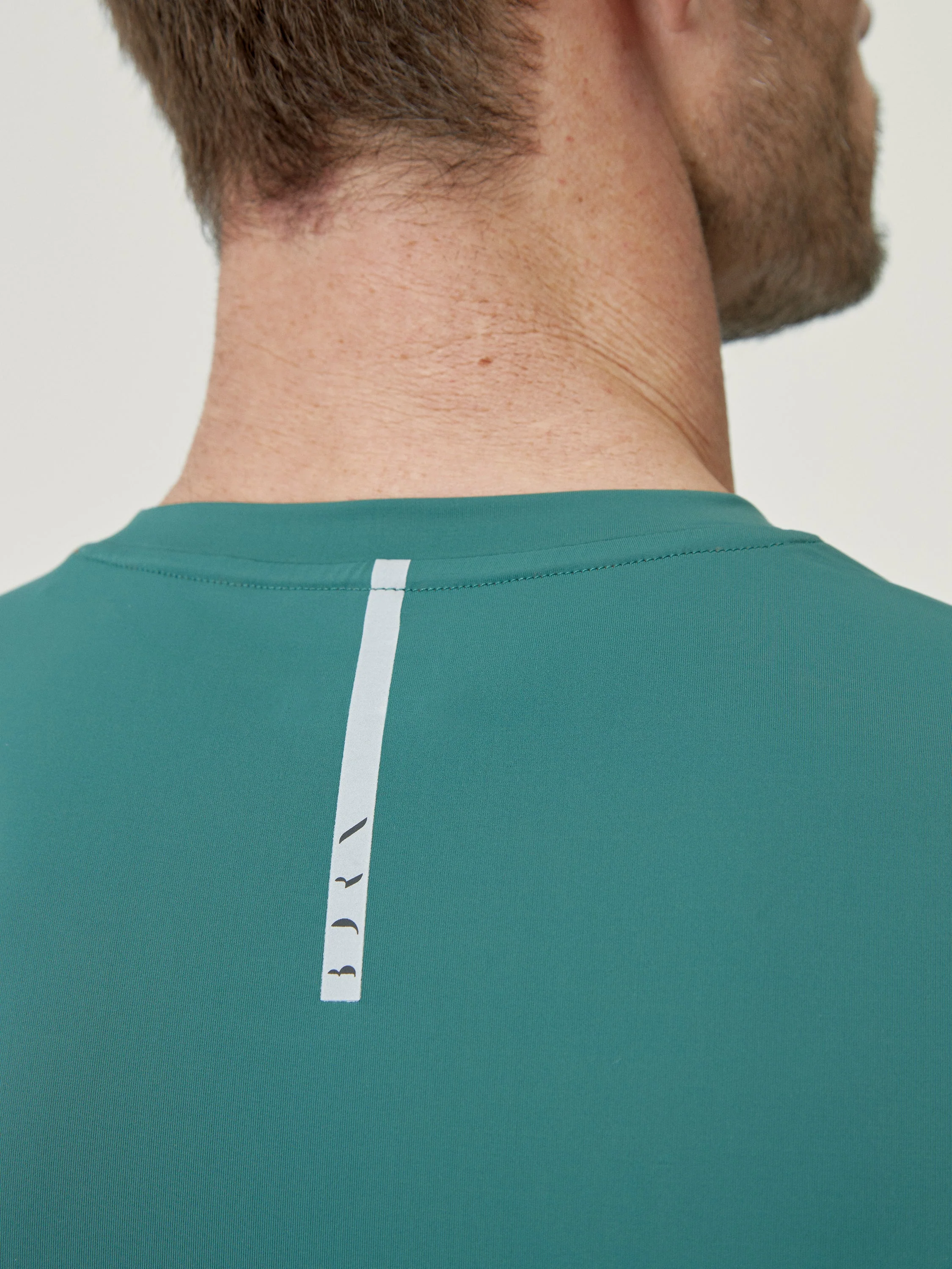 T-Shirt Odet - Basilic Vert/Blanc - Homme - Image 4
