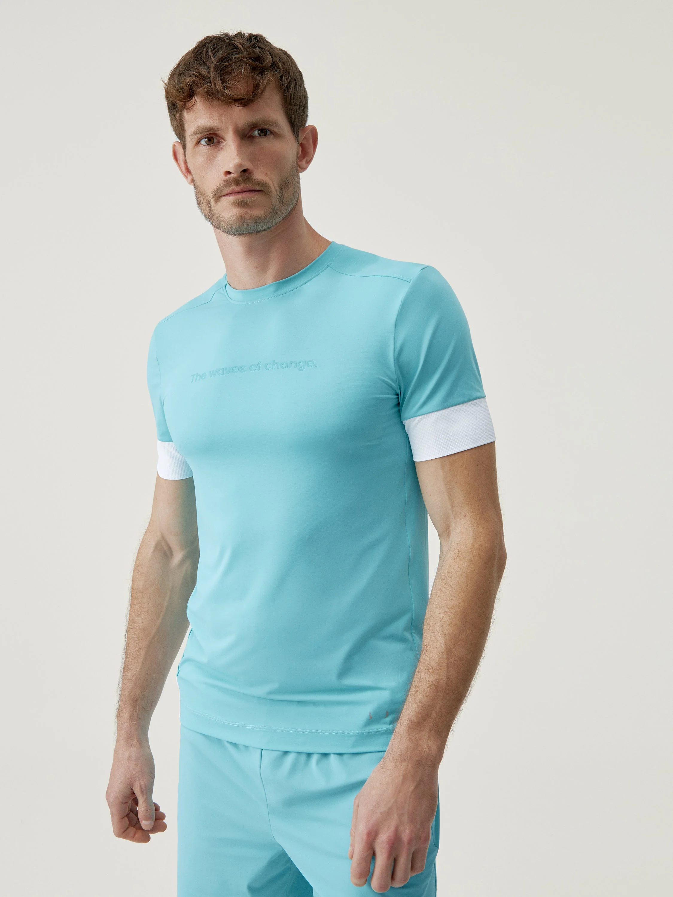 T-Shirt Odet - Provence/Blanc - Homme