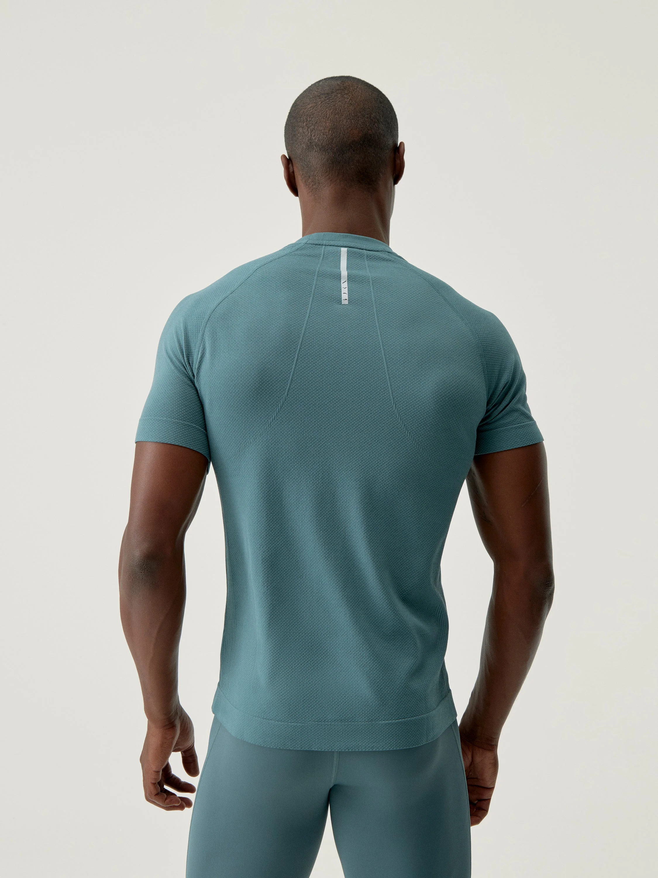 T-Shirt Otawa - Gris Vert - Homme - Image 2