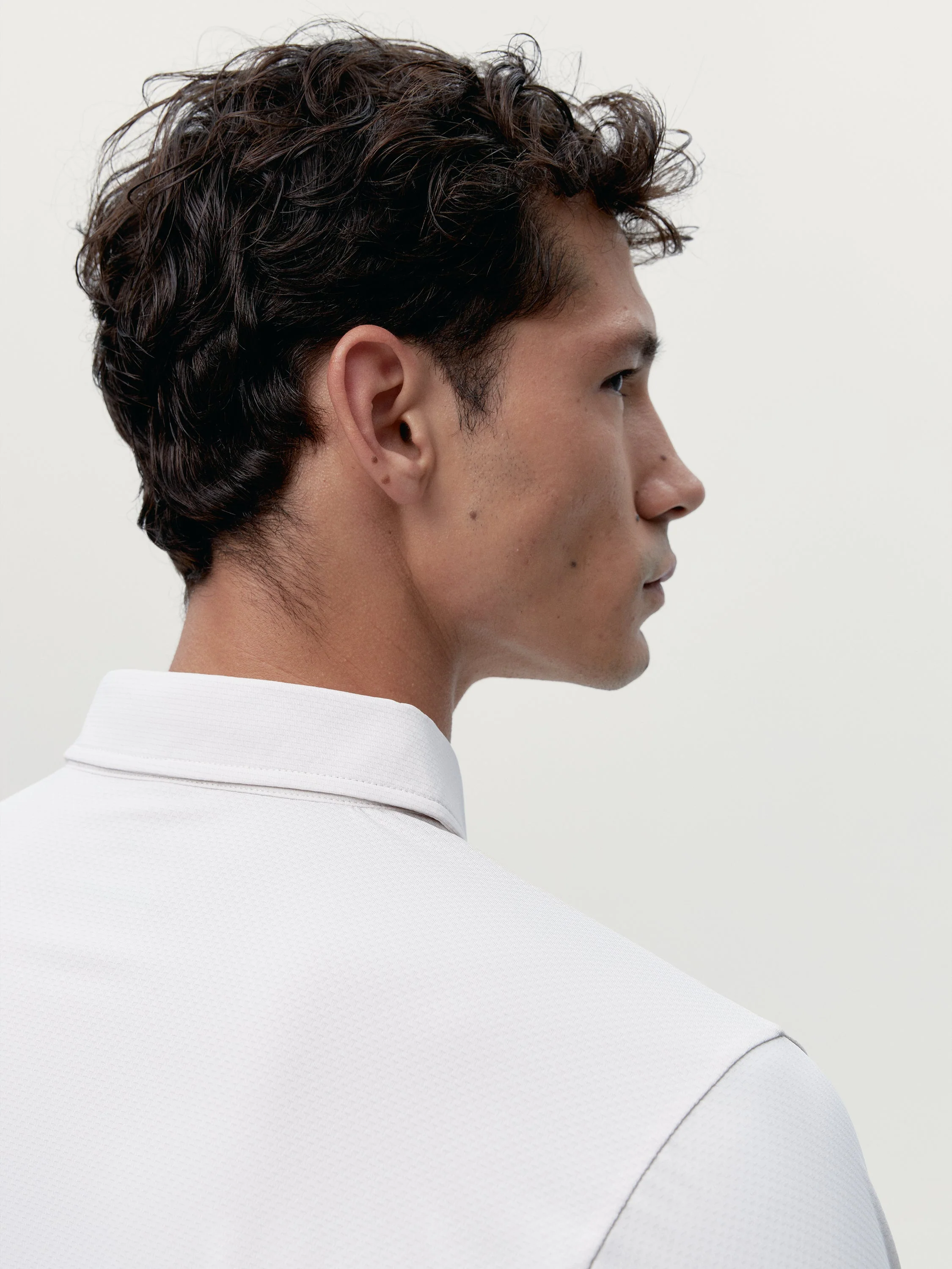 T-Shirt Sidney - Craie Blanche - Homme - Image 4