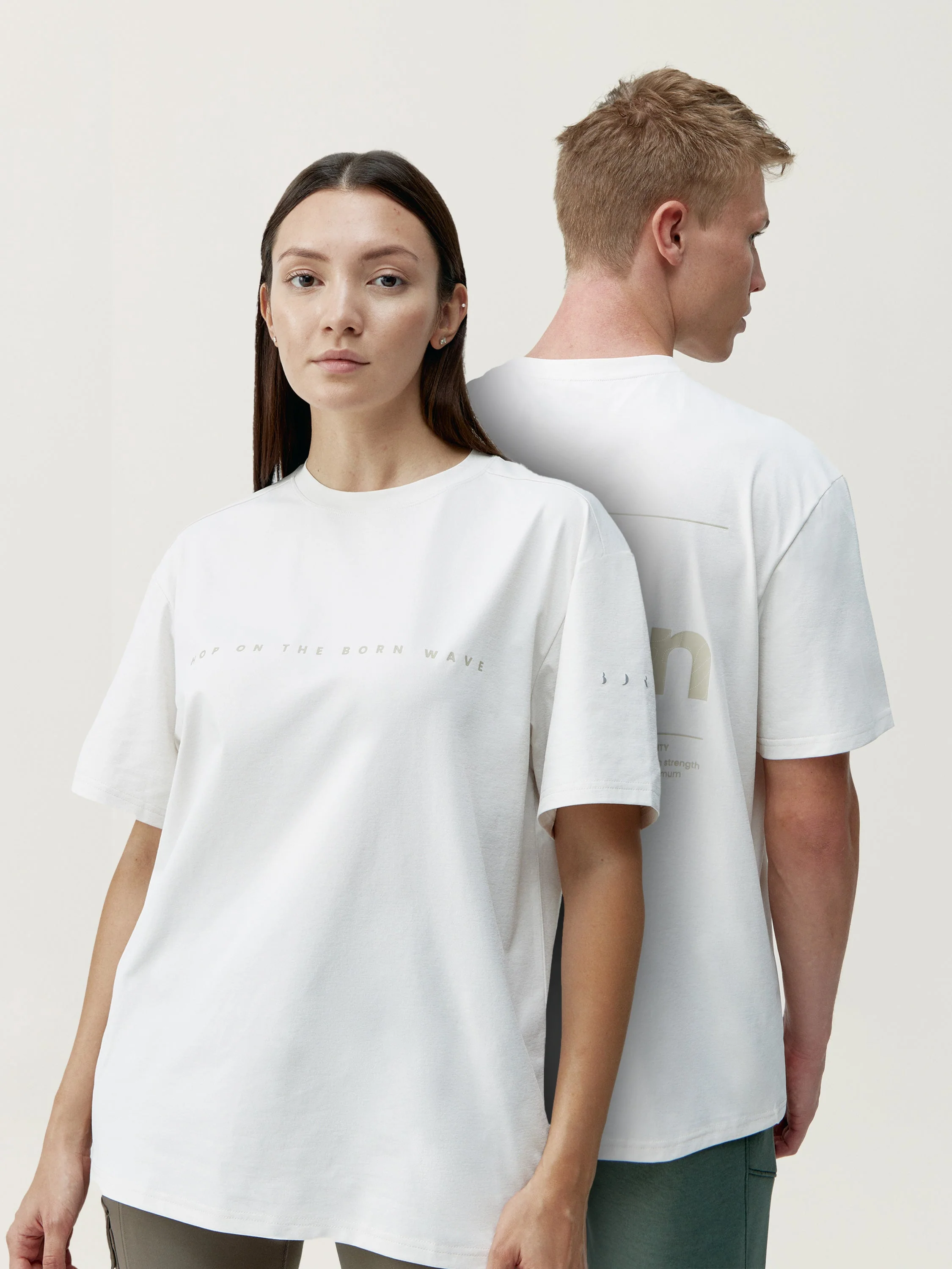 T-Shirt Veneta - Craie Blanche - Homme - Image 2